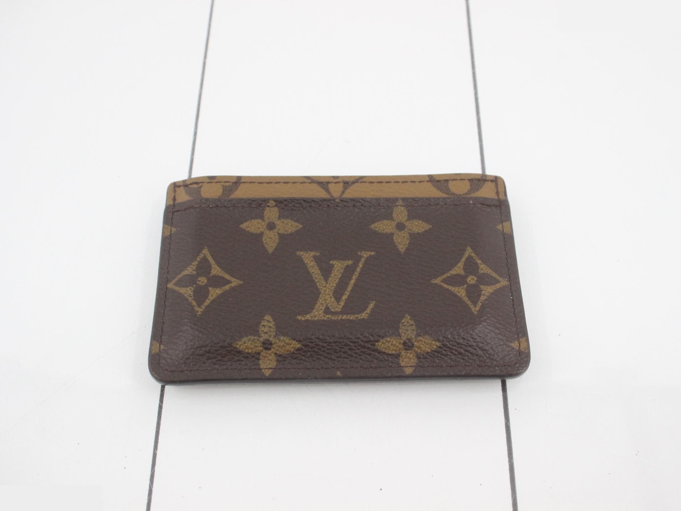 Portecarte Simple Monogram Reverse — view 3