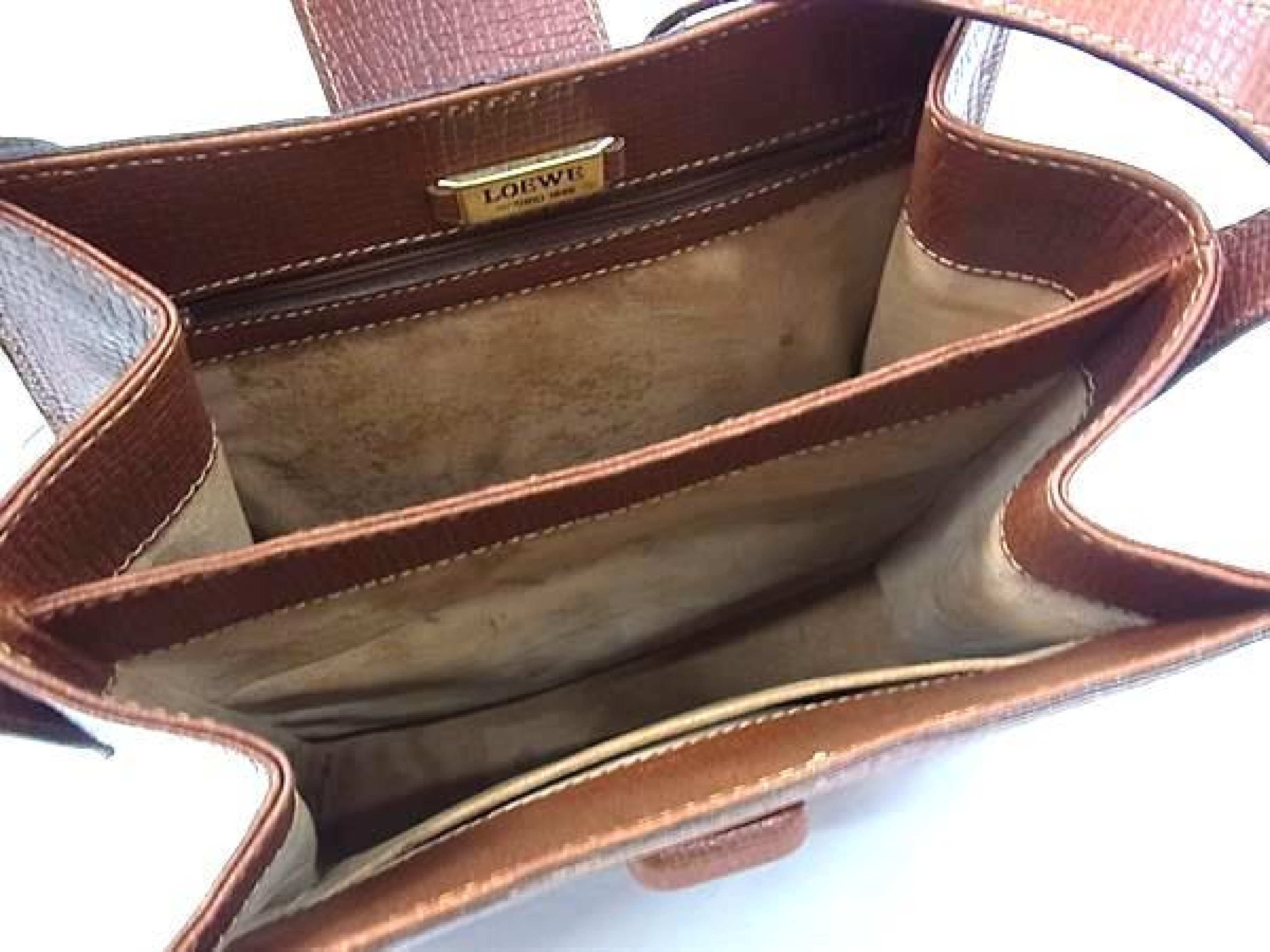 Leather Crossbody Bag, Shoulder Bag for Women, Brown, BQ7682 — view 5