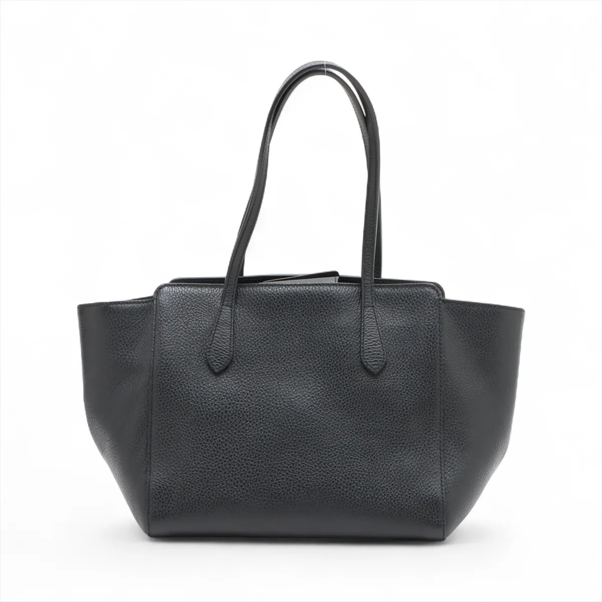 swing leather tote bag black 354408 — view 2