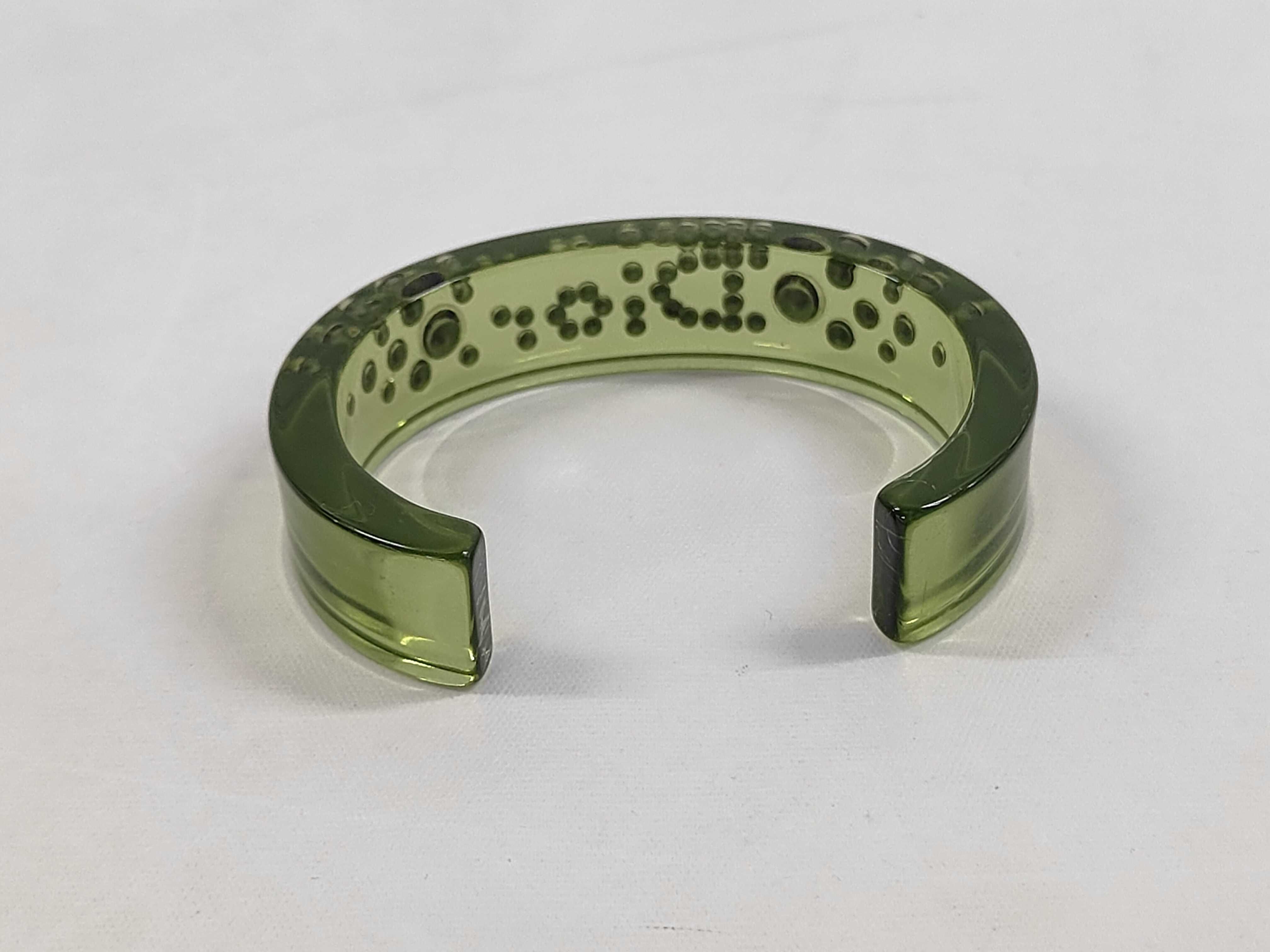 clear bangle bracelet bangle — view 2