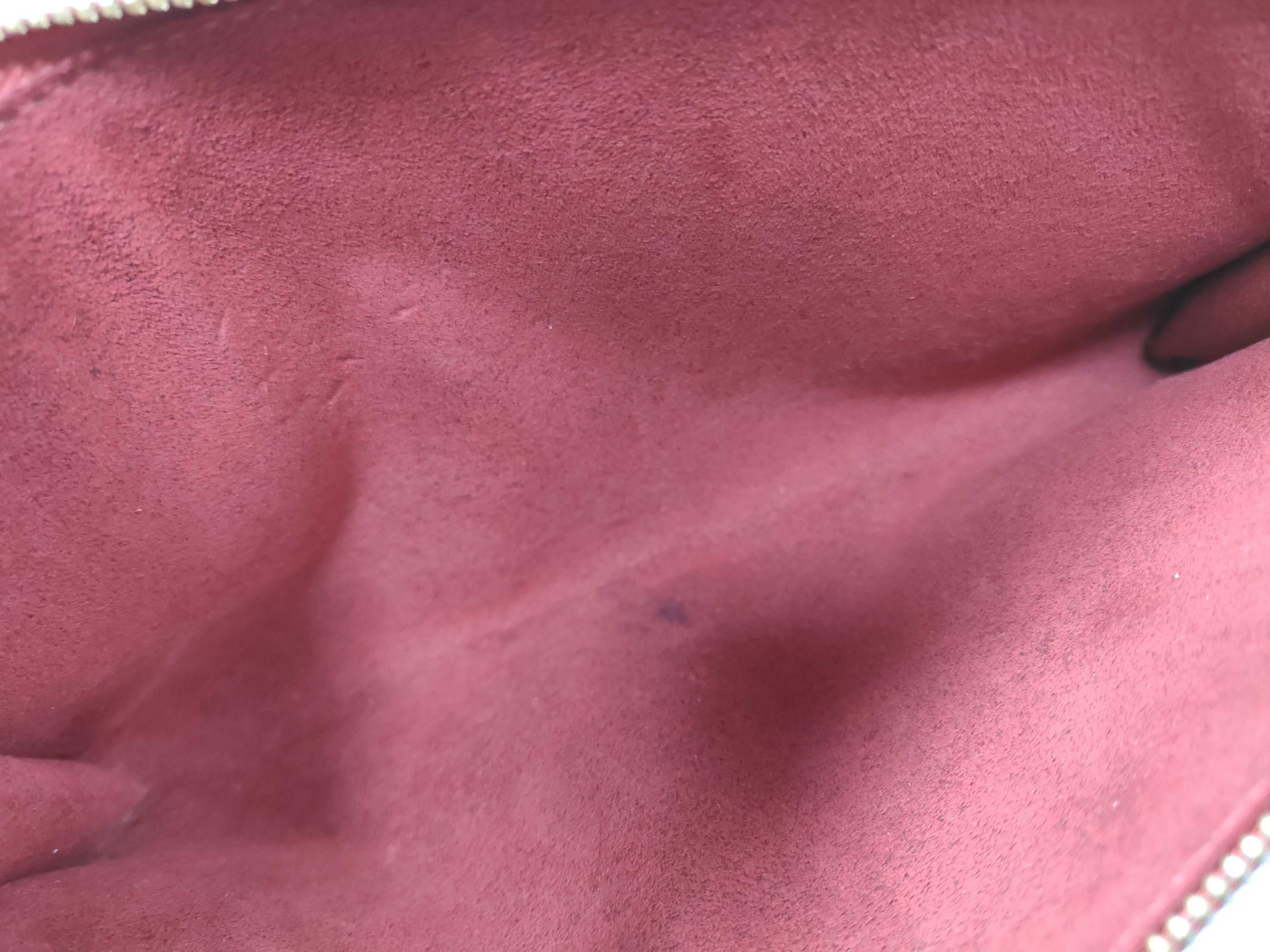 Epi Red Leather Pochette Shoulder Bag — view 12