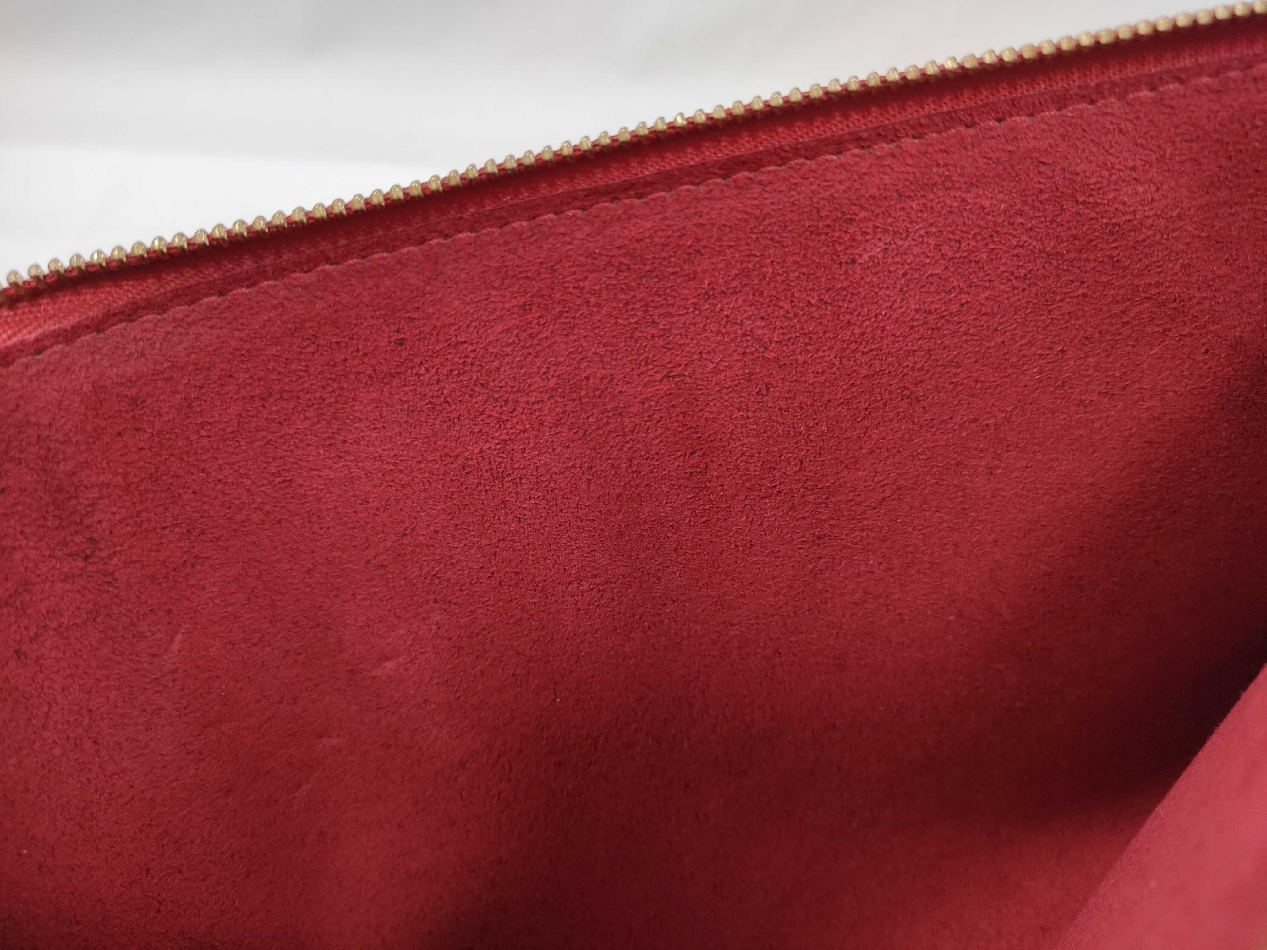 Epi Red Leather Pochette Shoulder Bag — view 13