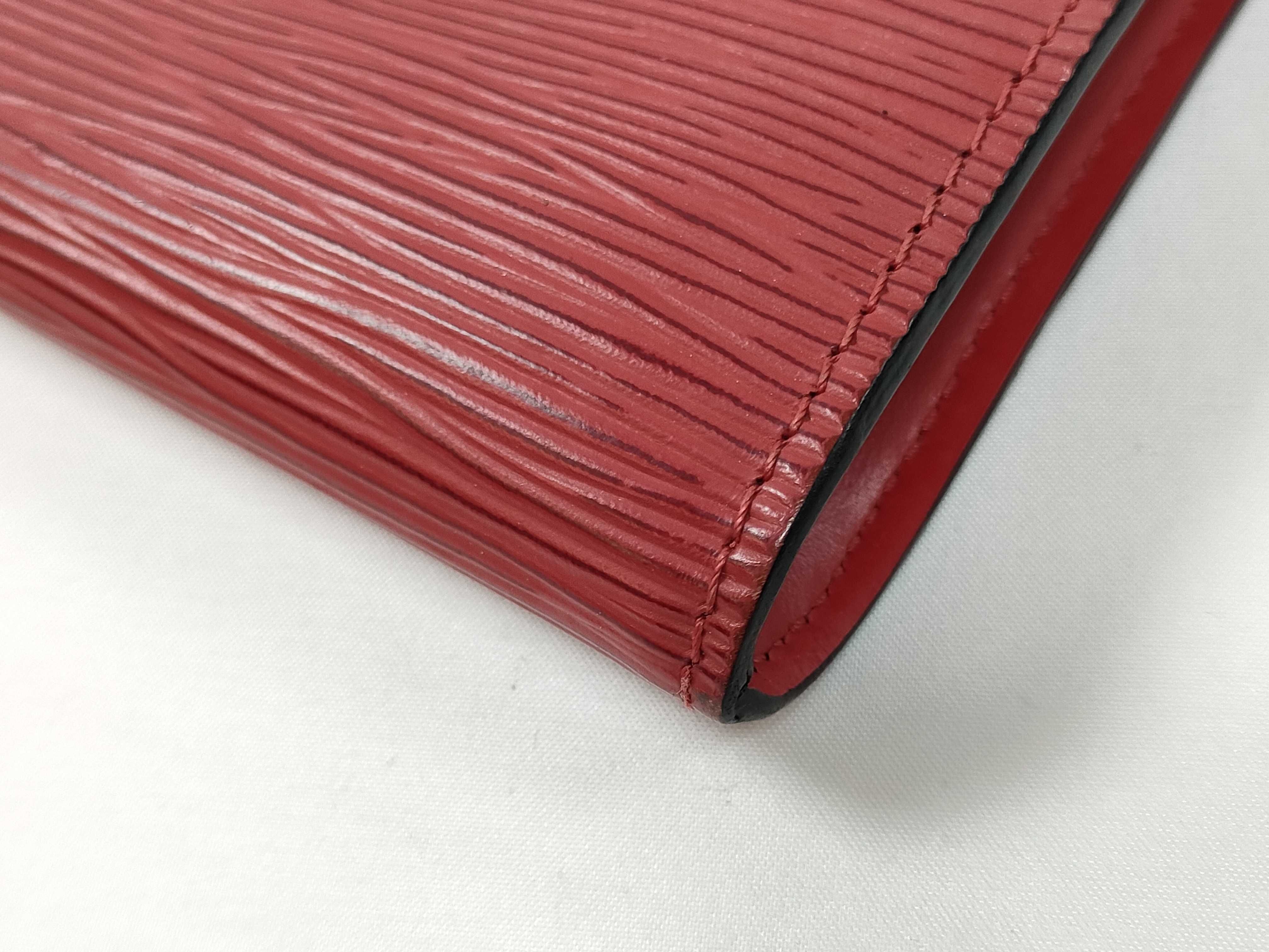 Epi Red Leather Pochette Shoulder Bag — view 4