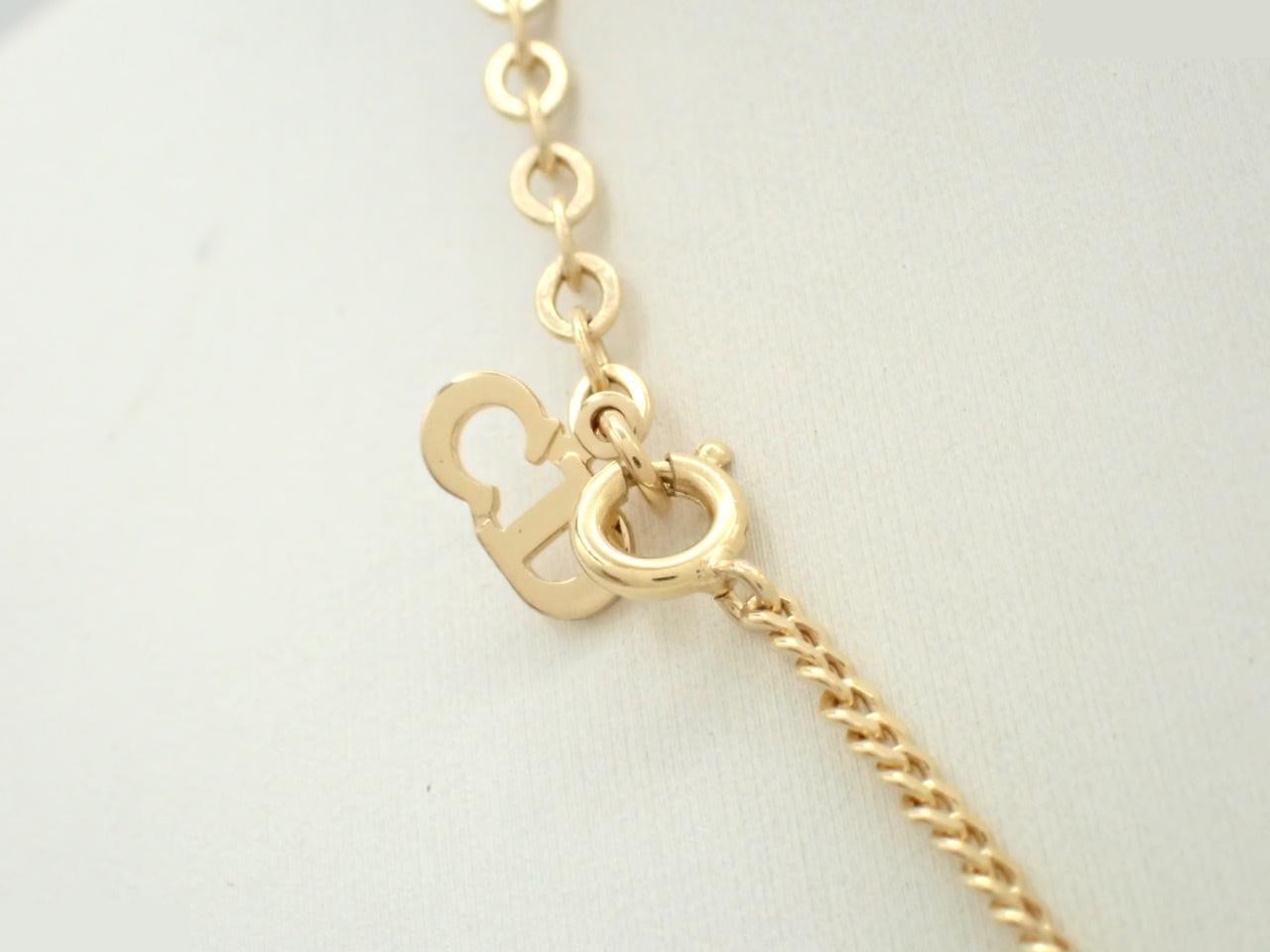 Gold necklace, chain approximately 42cm — view 2