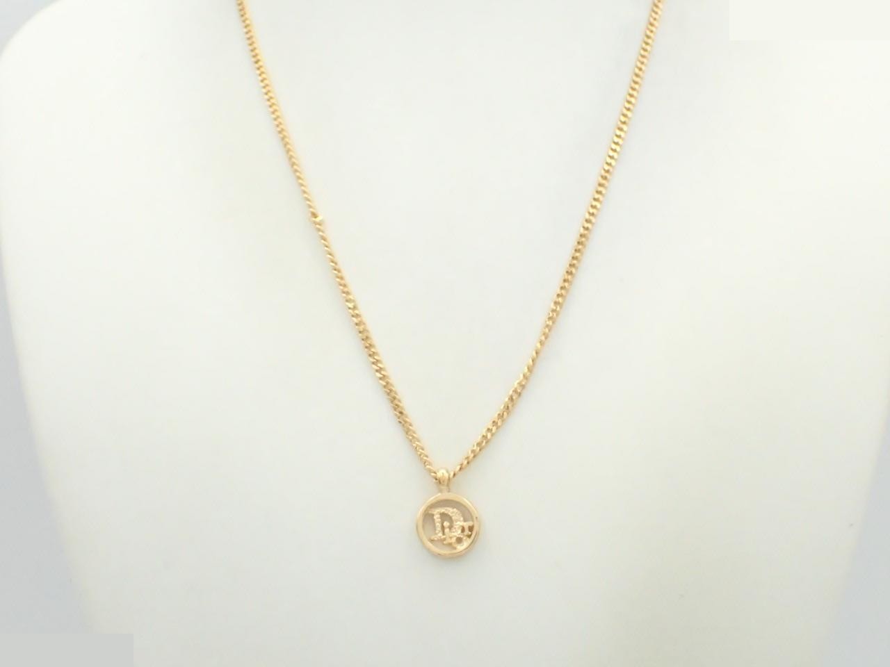 Gold necklace, chain approximately 42cm — view 3