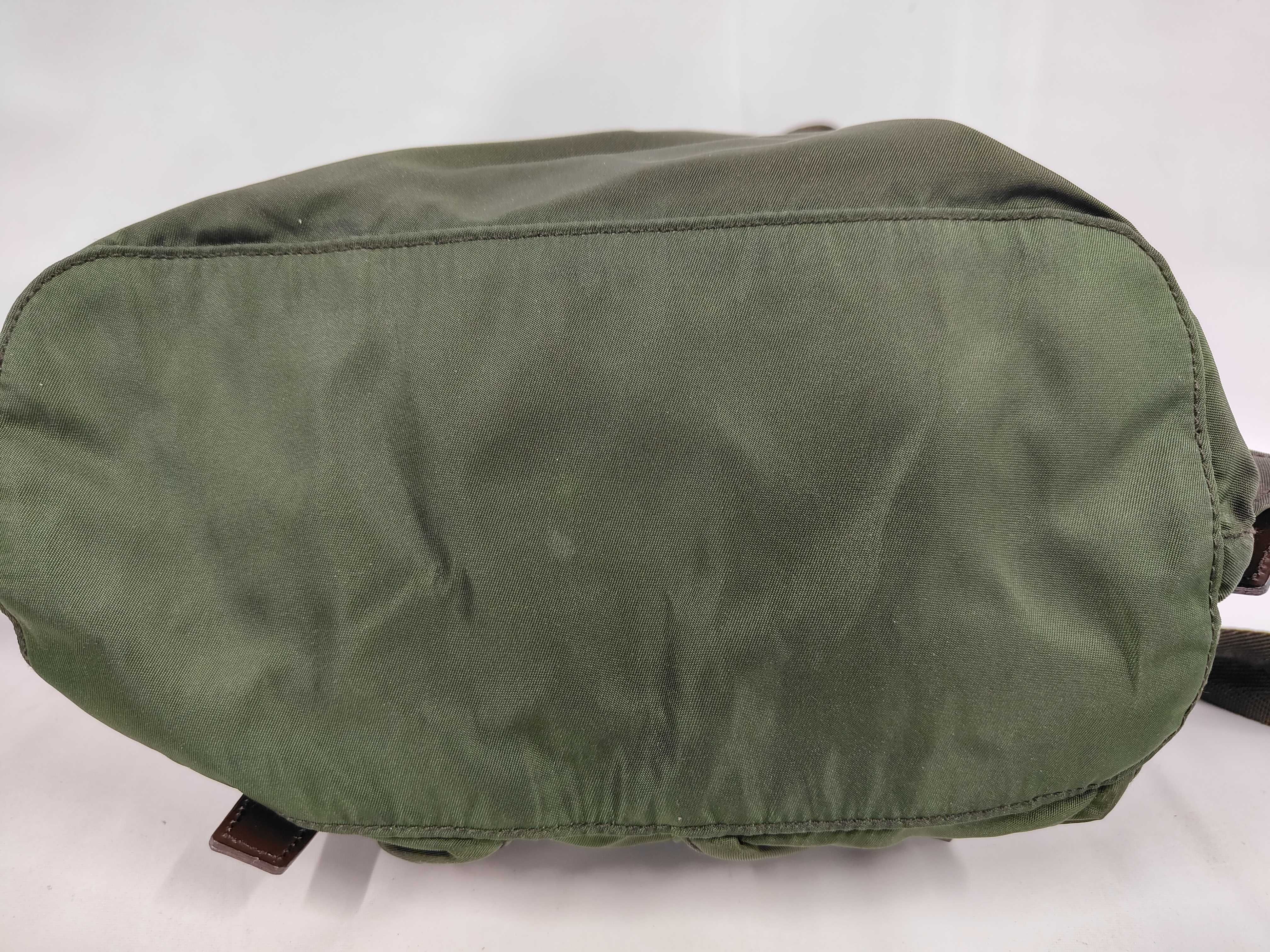 Nylon Backpack Green Backpack — view 4