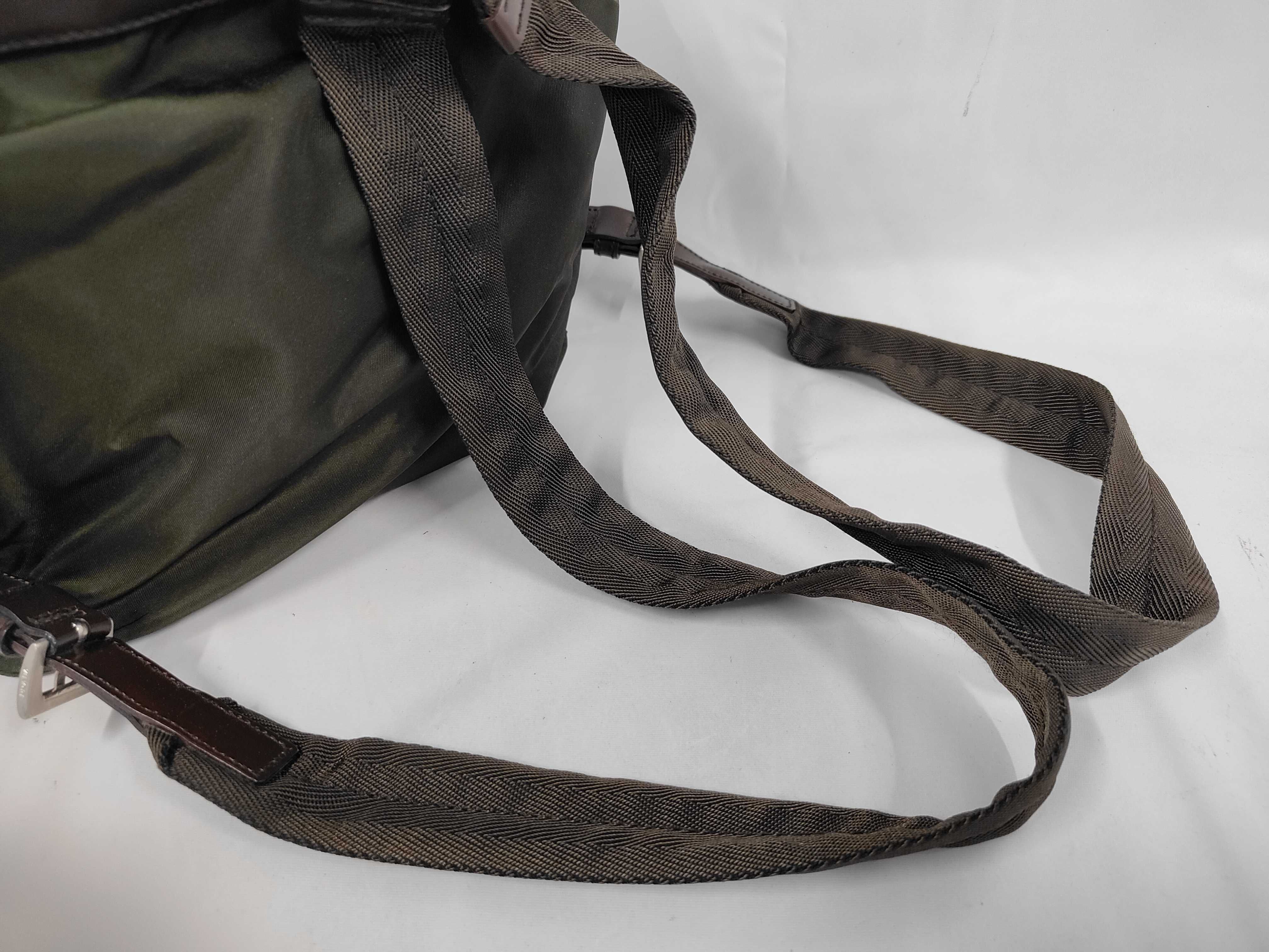 Nylon Backpack Green Backpack — view 5