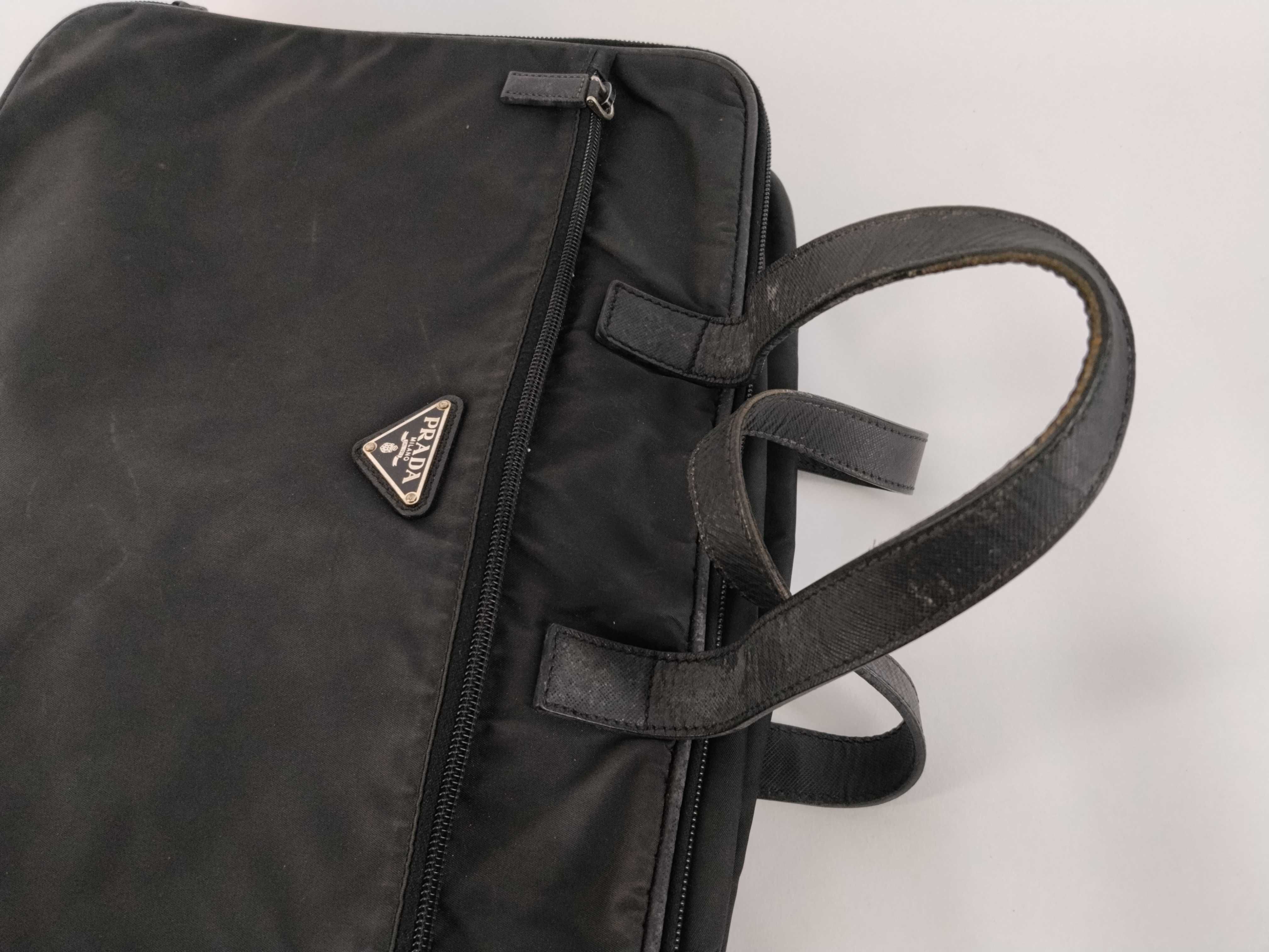 Nylon Prada Handbag Business Bag — view 3