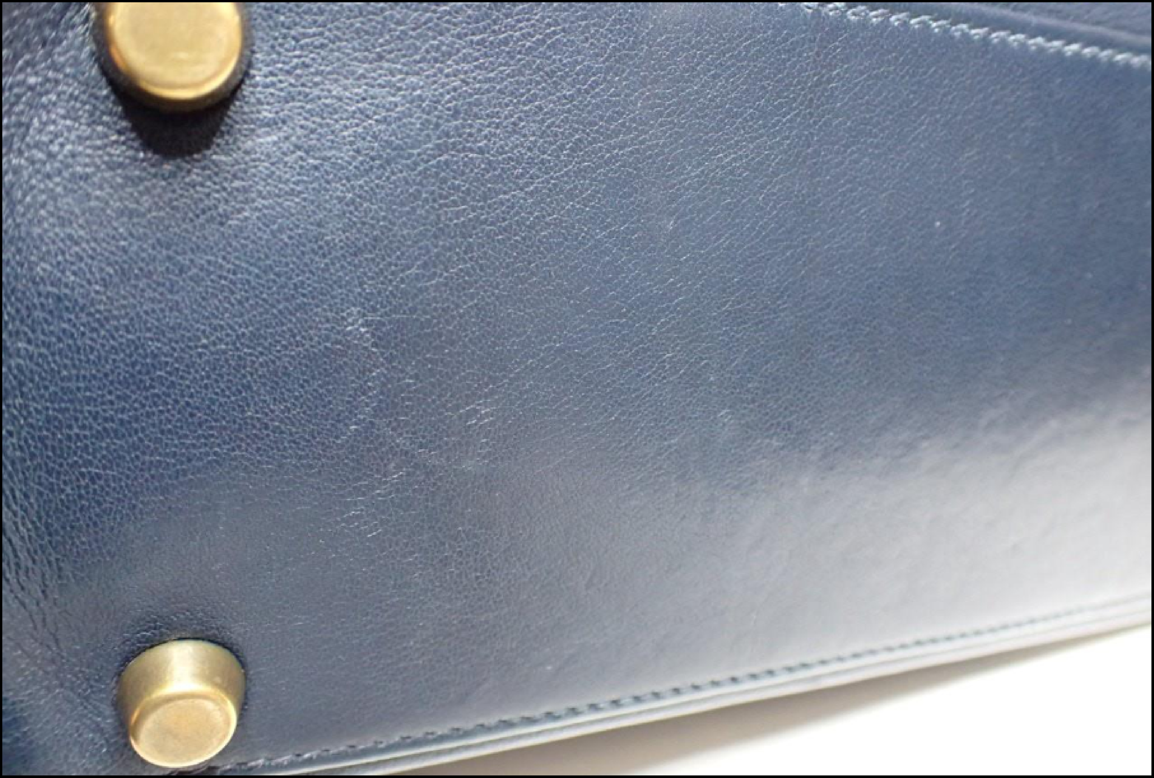 Mini Kelly, Navy, Gold Hardware, U Handbag — view 13
