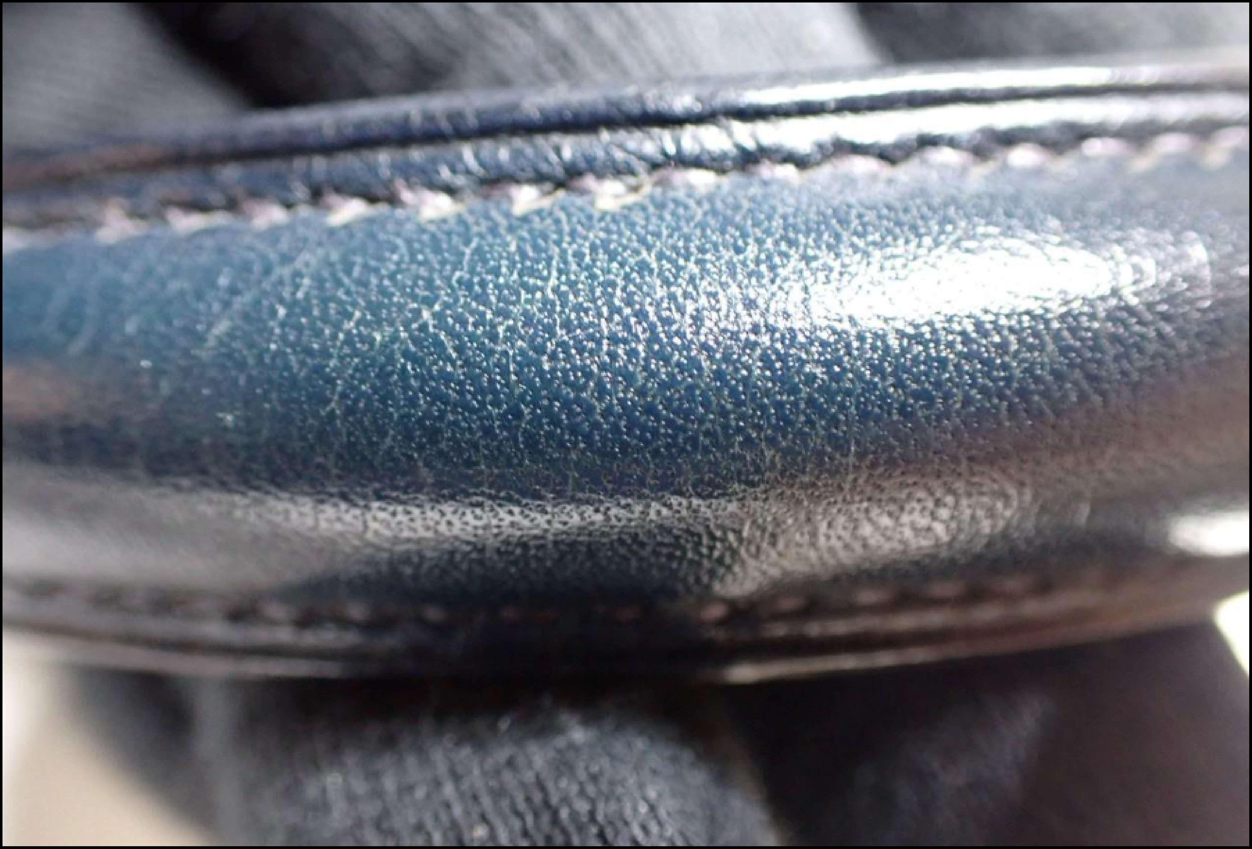 Mini Kelly, Navy, Gold Hardware, U Handbag — view 10
