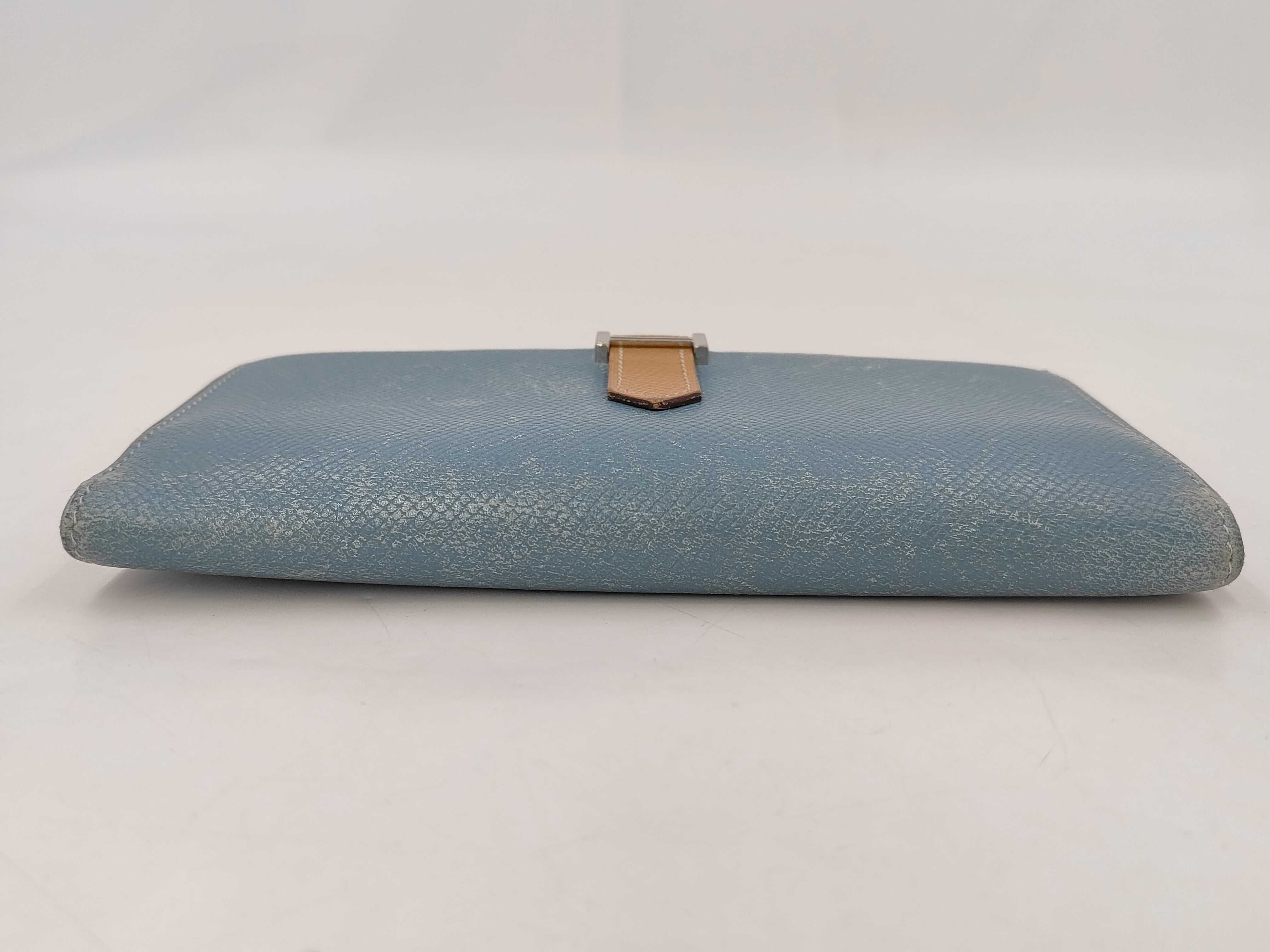 Bearn Tri-fold Wallet, Blue Jean Gold, M stamp — view 3