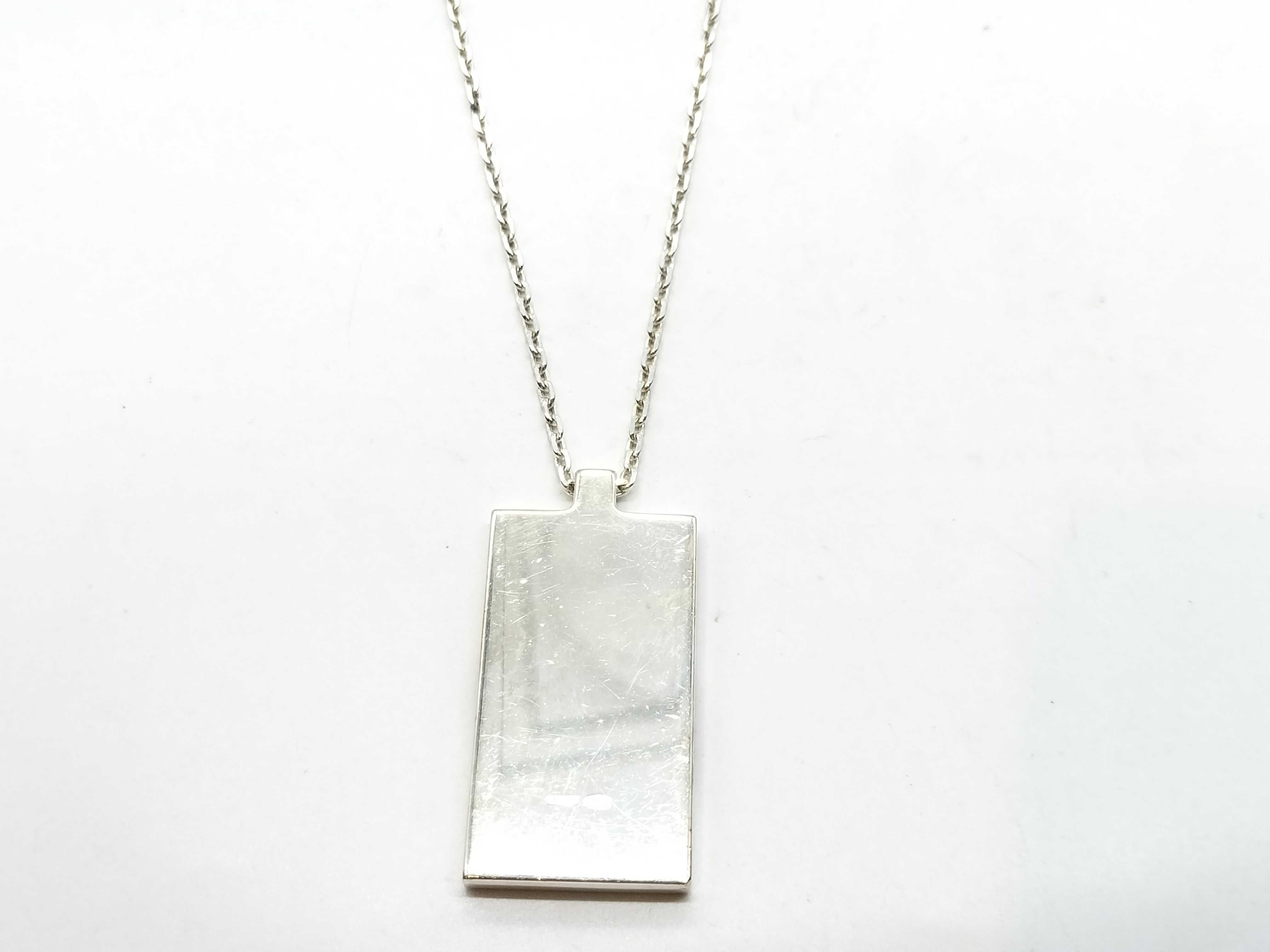 Dog Tag SV925 Necklace — view 3