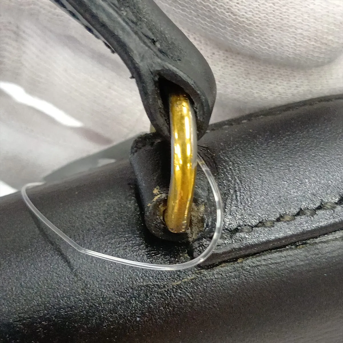 [Individually packaged] Hermes Kelly 32 Sellier Box Calf Black Gold Hardware I: 1979 — view 11
