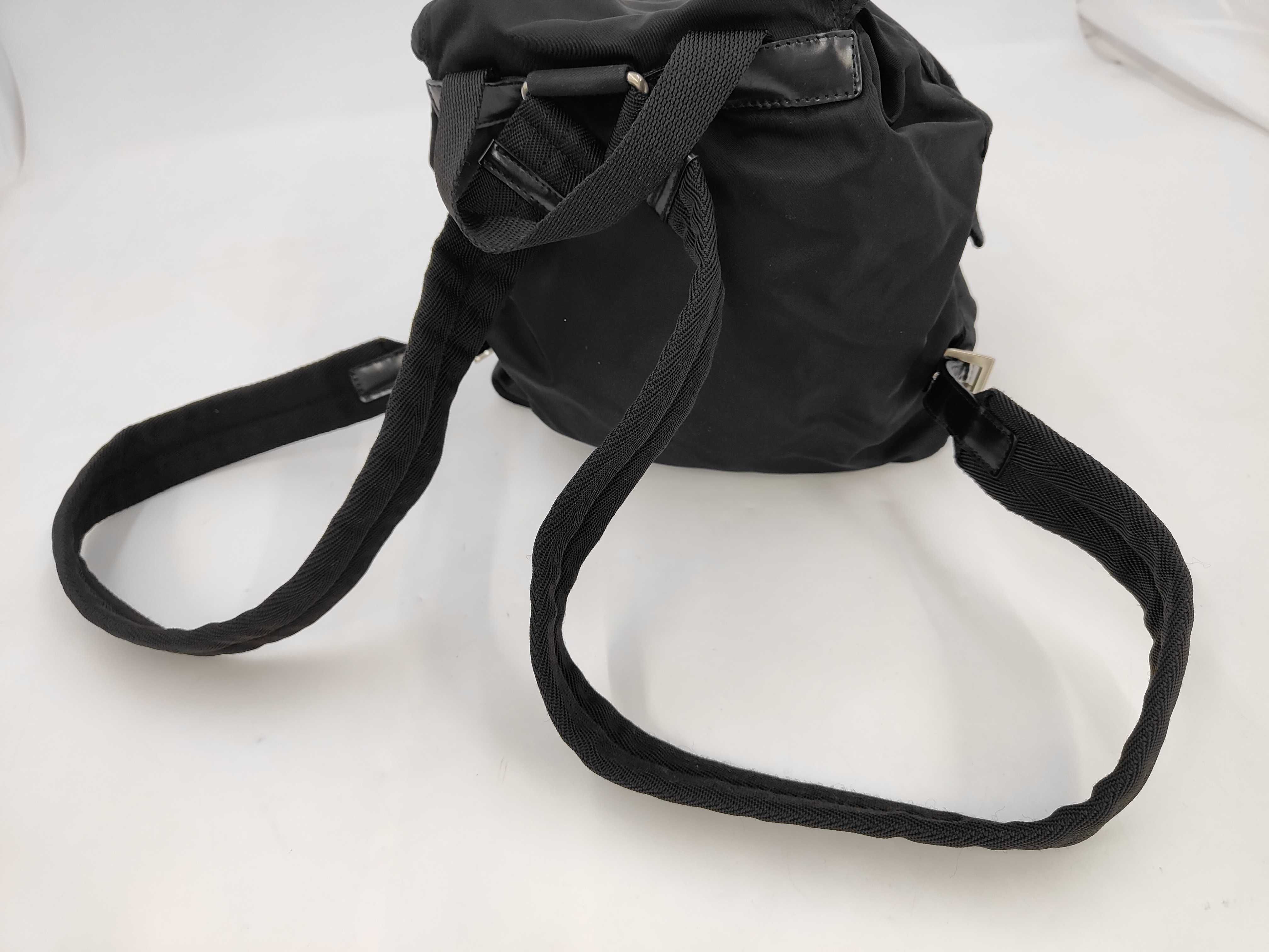 Triangle Logo Backpack (Black) — view 4