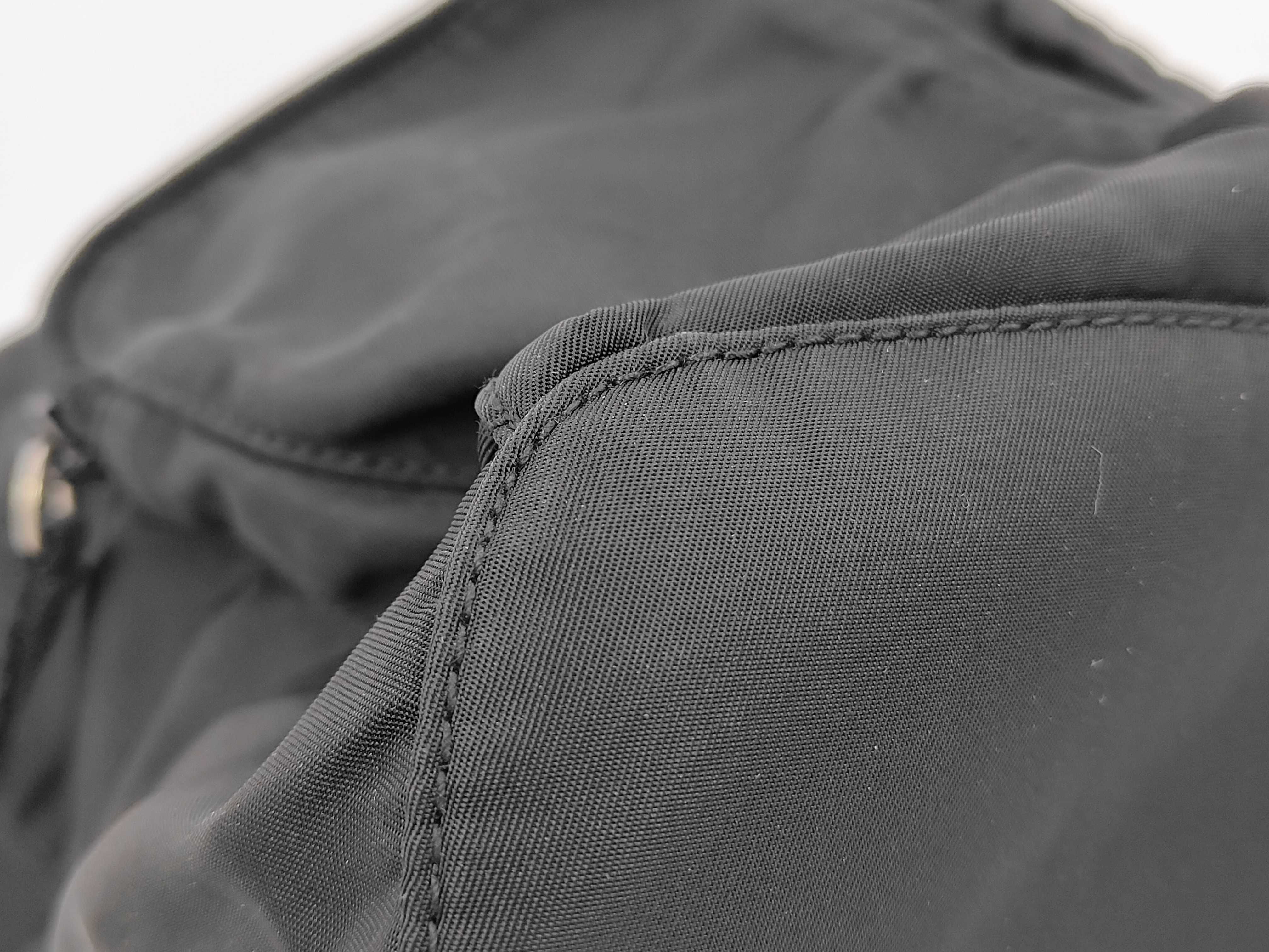 Triangle Logo Backpack (Black) — view 7