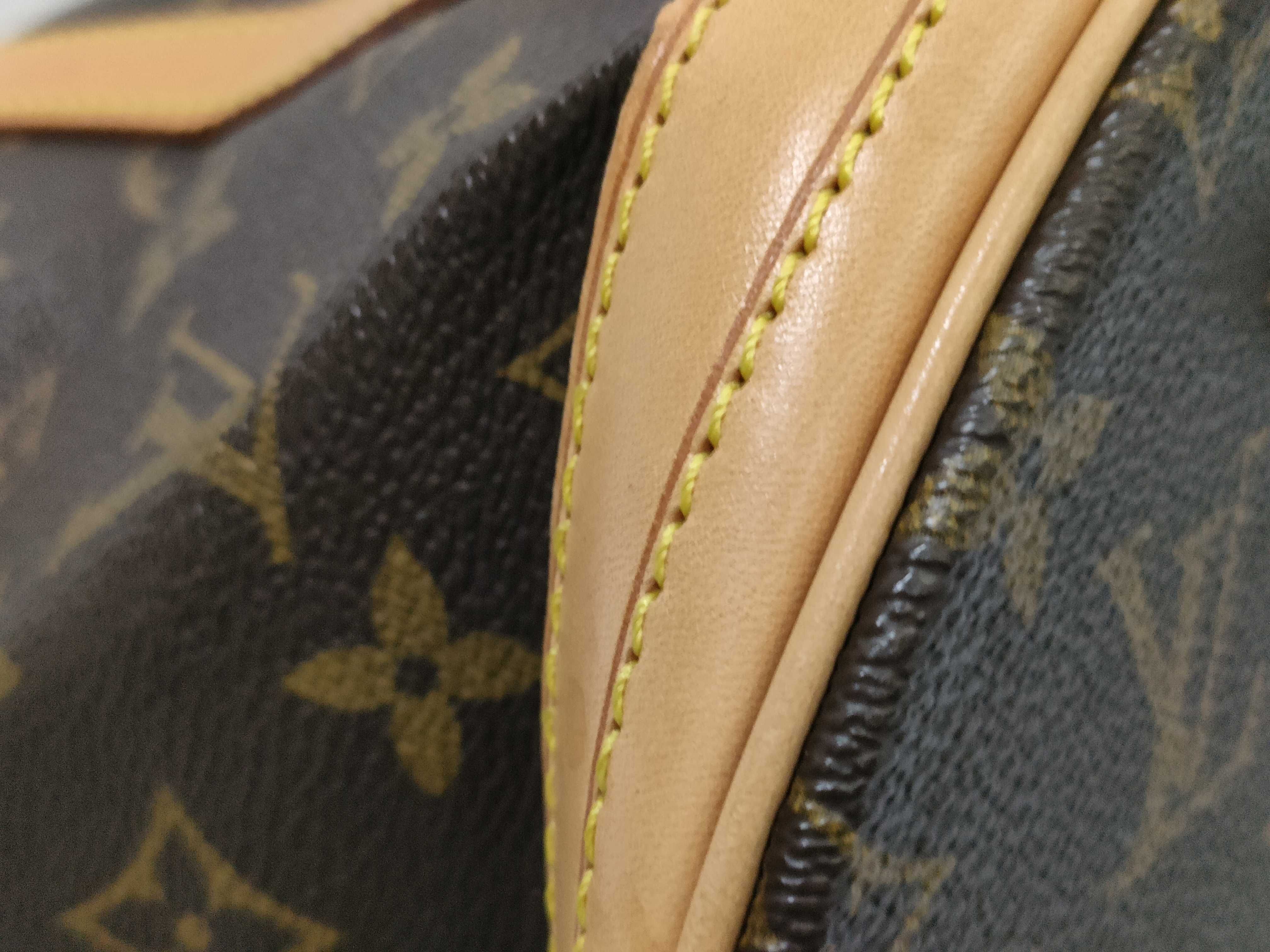 Monogram Bucket Tote Bag with Pouch — view 6