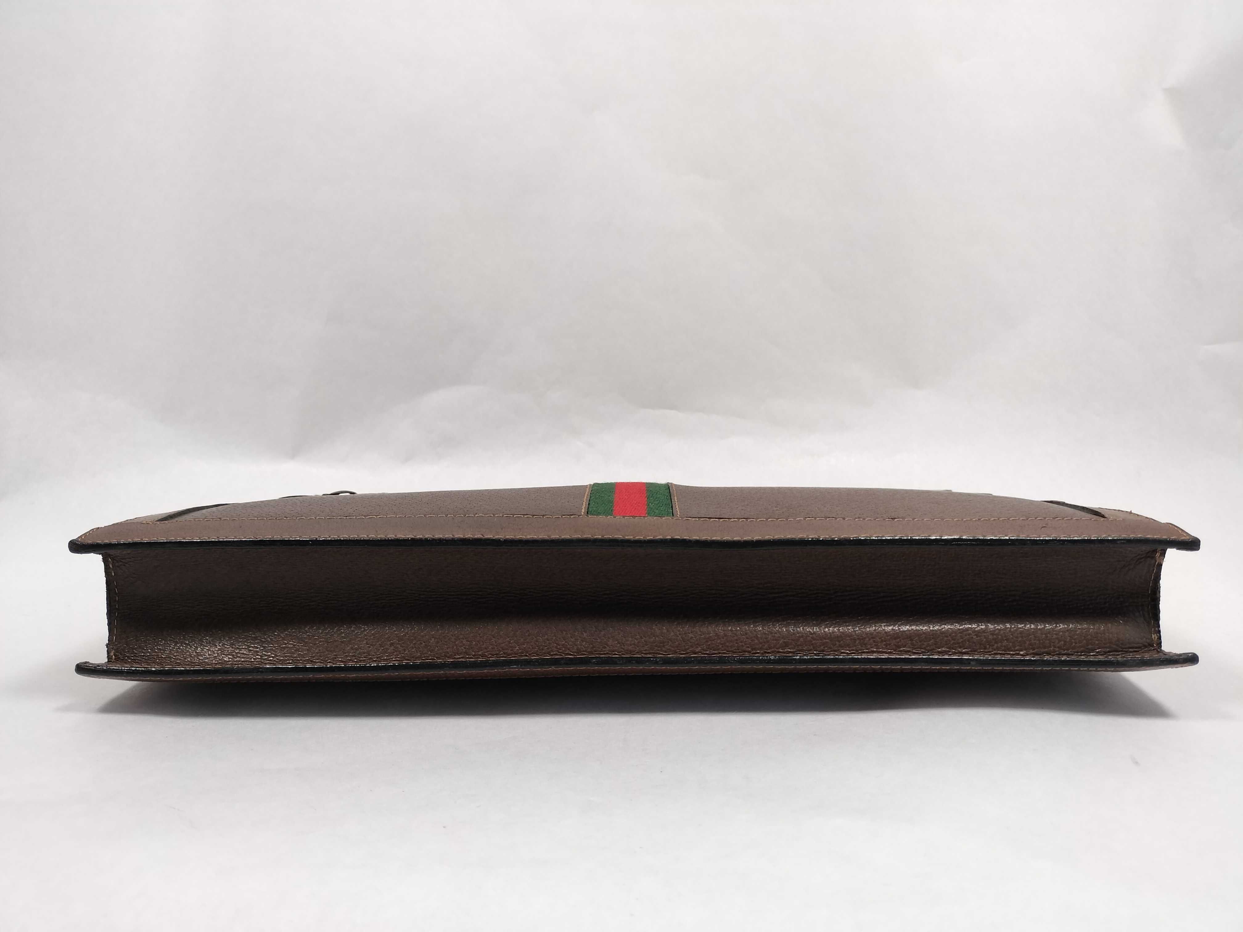 Old Gucci Sherry Document Case Clutch Bag — view 4