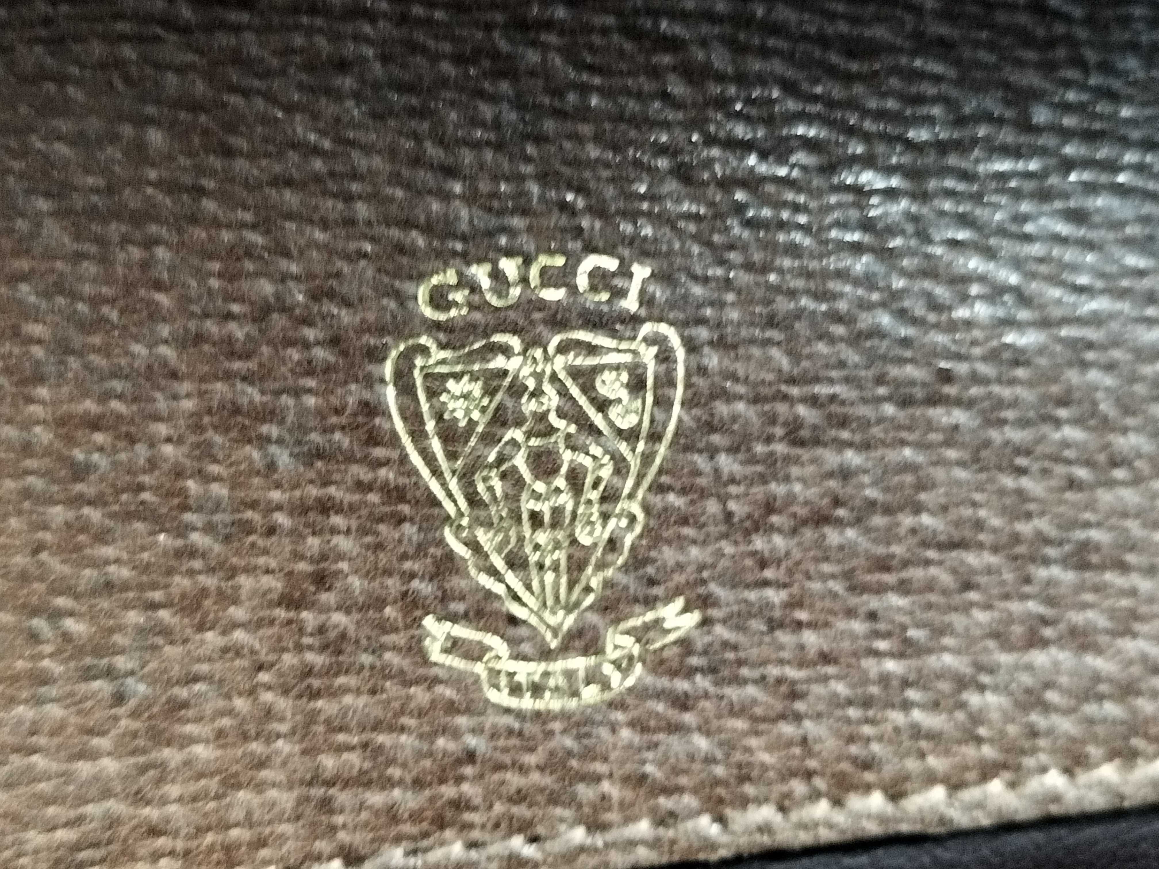Old Gucci Sherry Document Case Clutch Bag — view 8