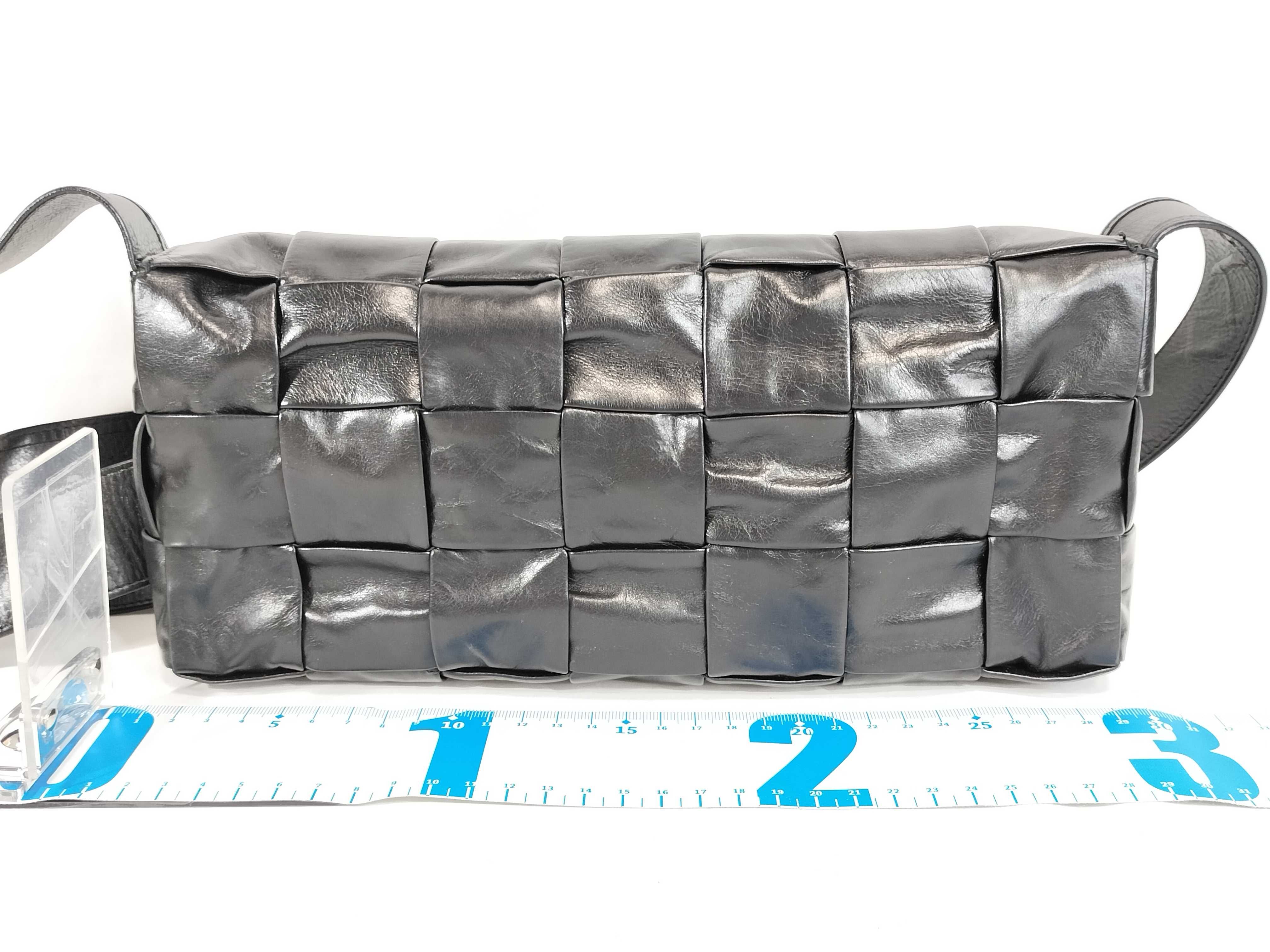 Intrecciato Maxi Cassette Shoulder Bag — view 2