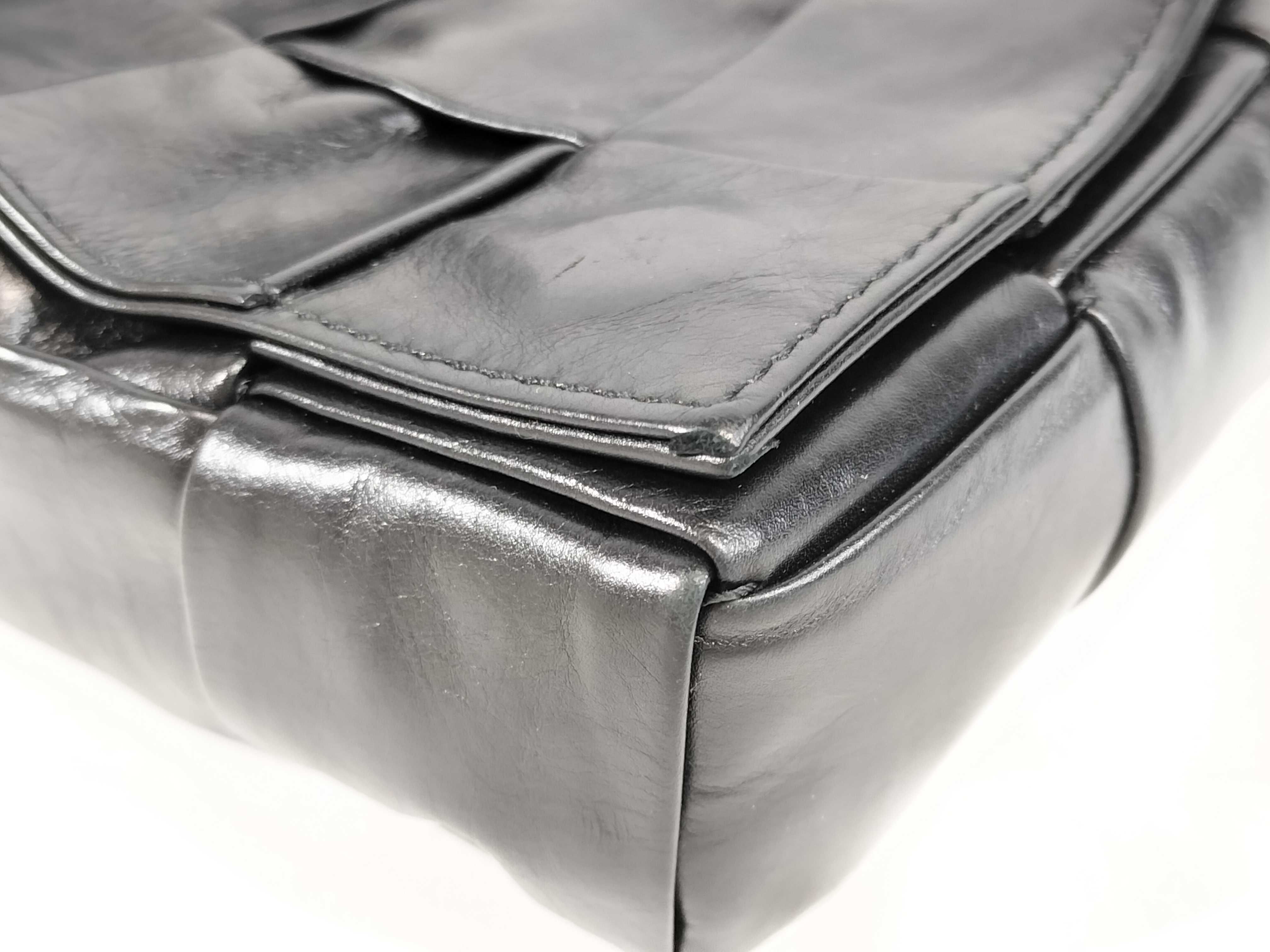 Intrecciato Maxi Cassette Shoulder Bag — view 6