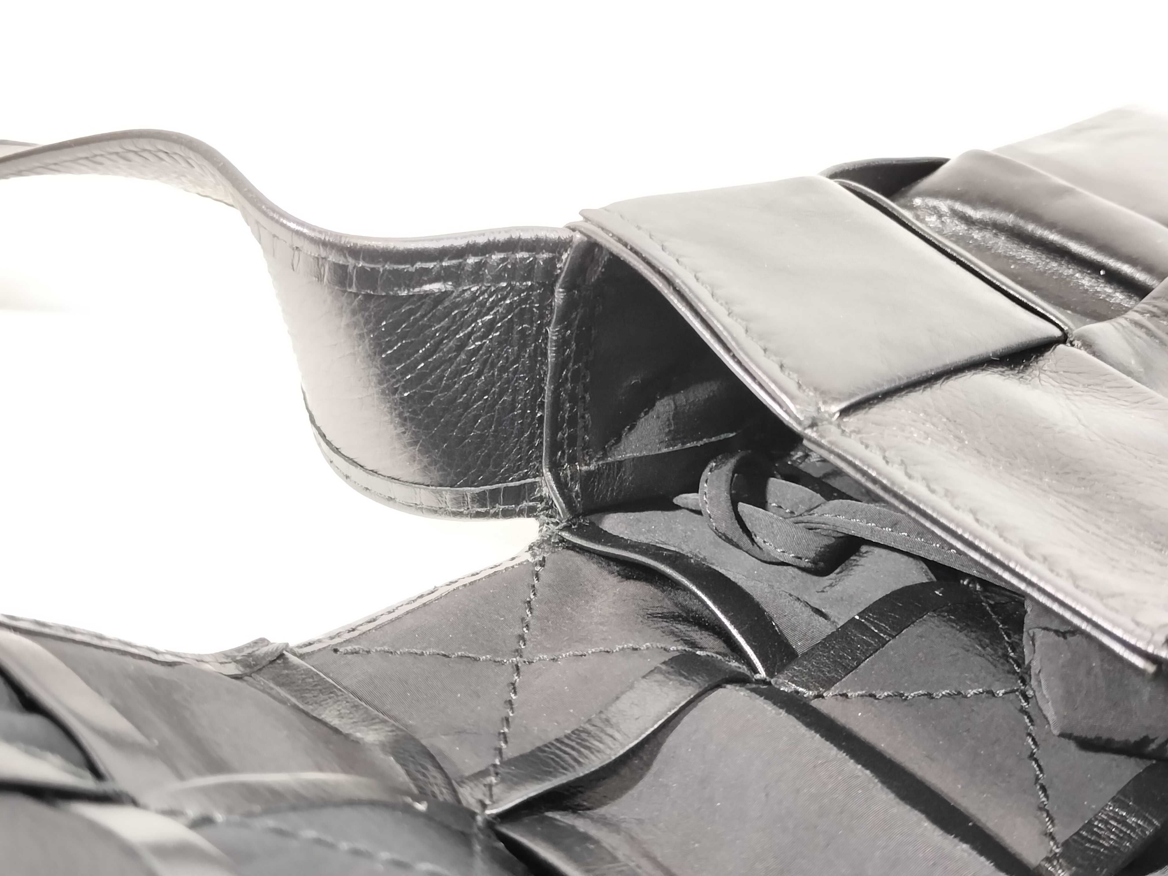 Intrecciato Maxi Cassette Shoulder Bag — view 9