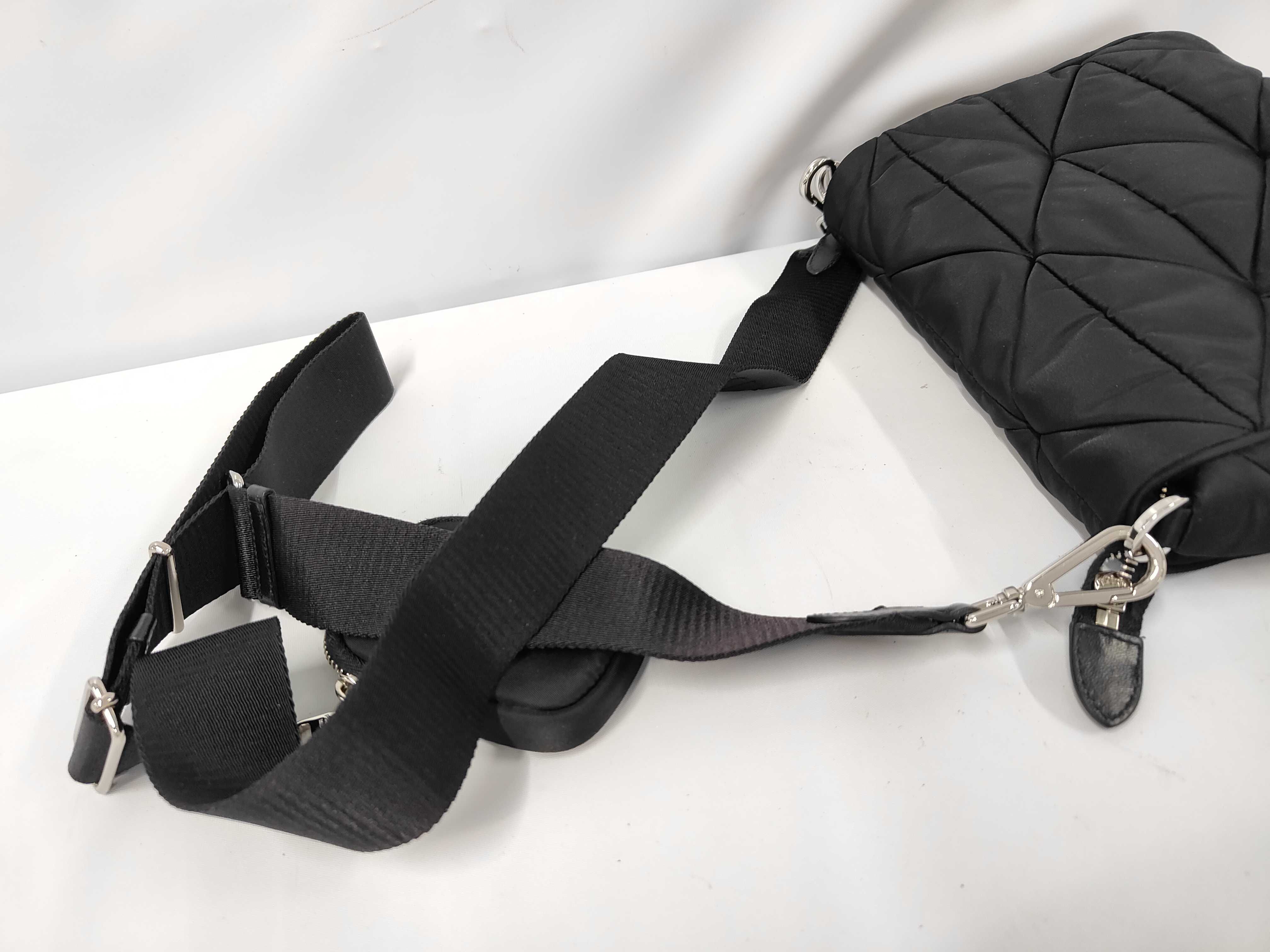 Padded Re-Nylon Shoulder Bag — view 5