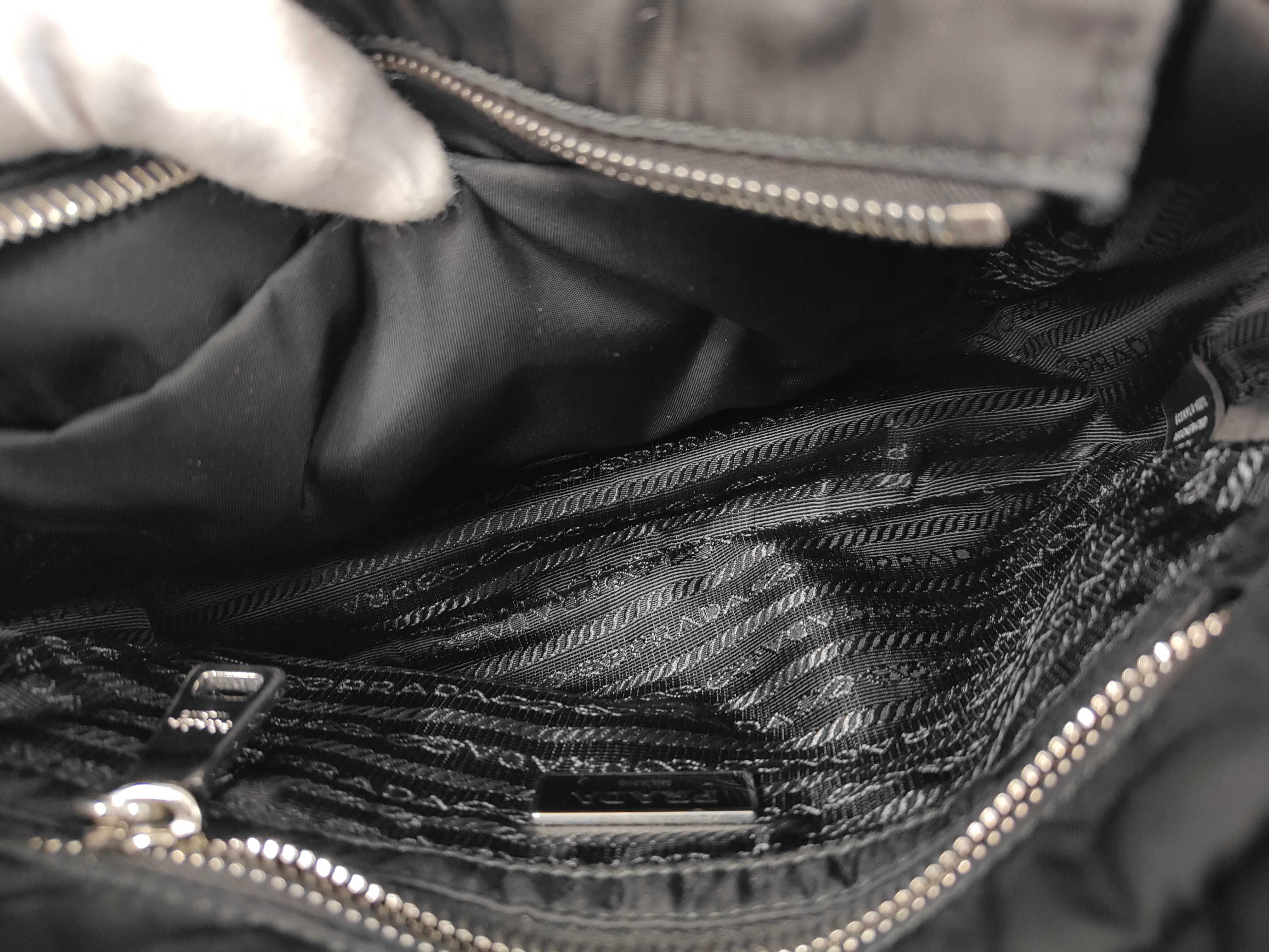 Padded Re-Nylon Shoulder Bag — view 9