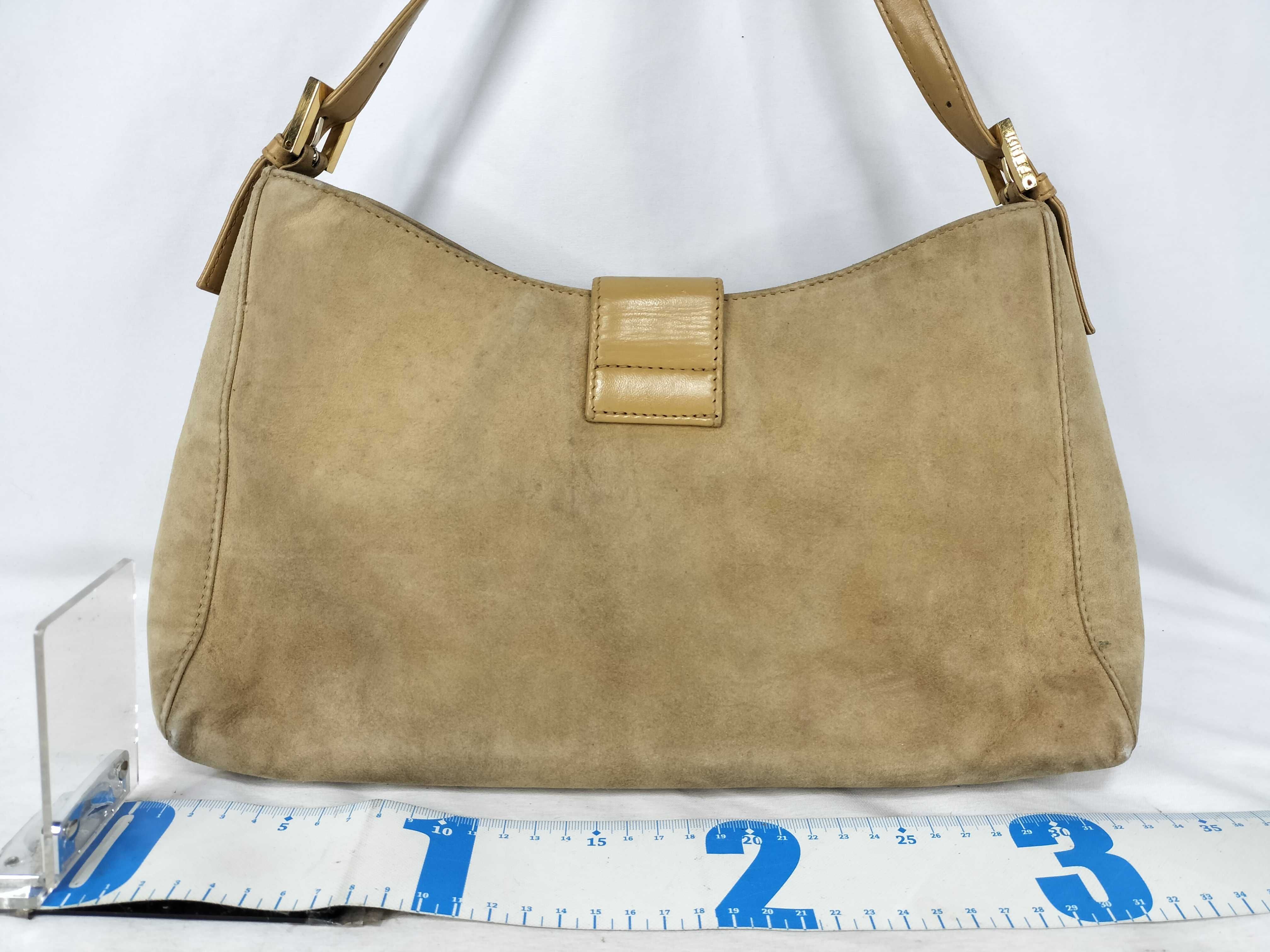 Mamma Fendi Mamma Suede Shoulder Bag — view 2