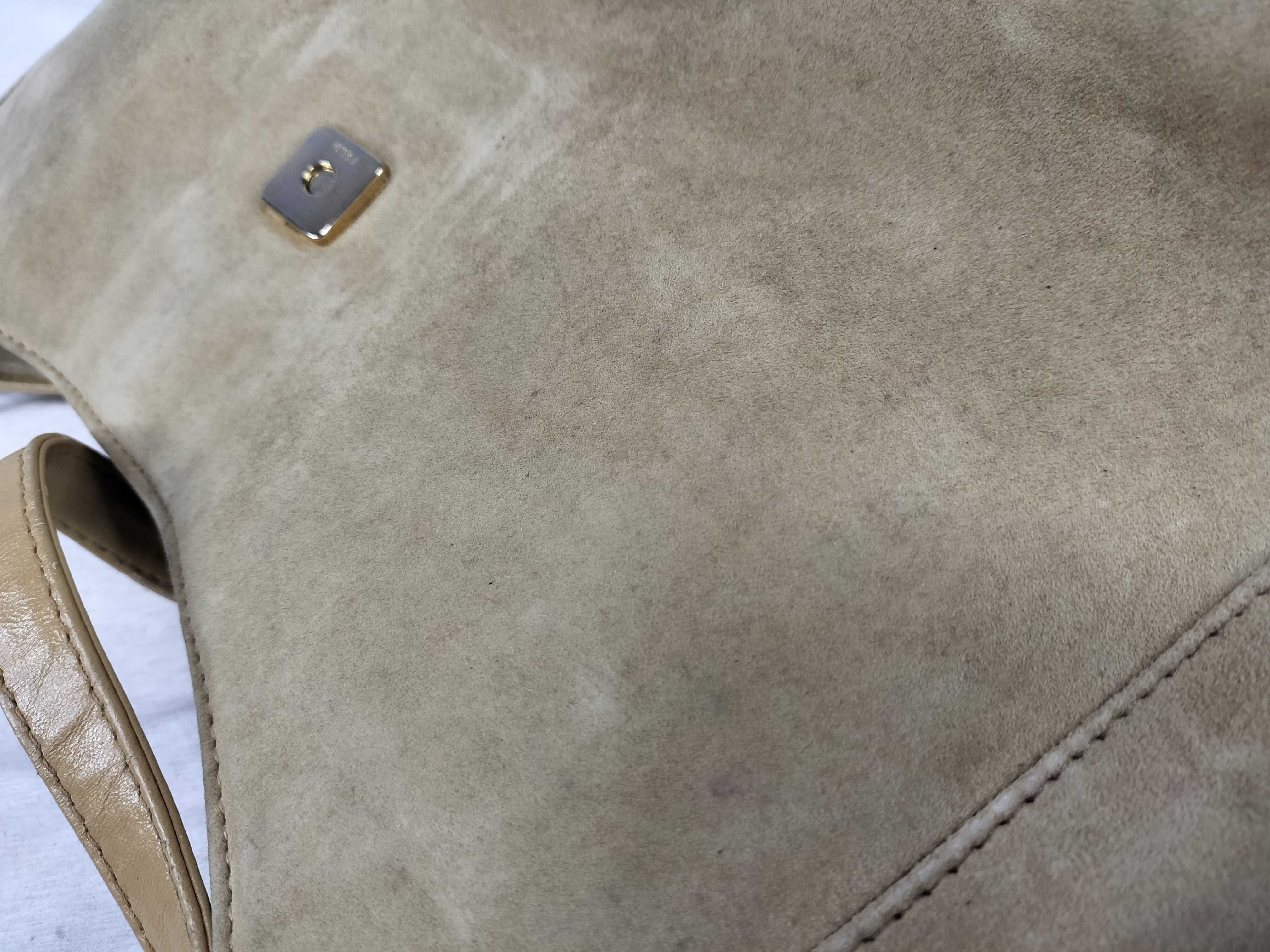 Mamma Fendi Mamma Suede Shoulder Bag — view 14