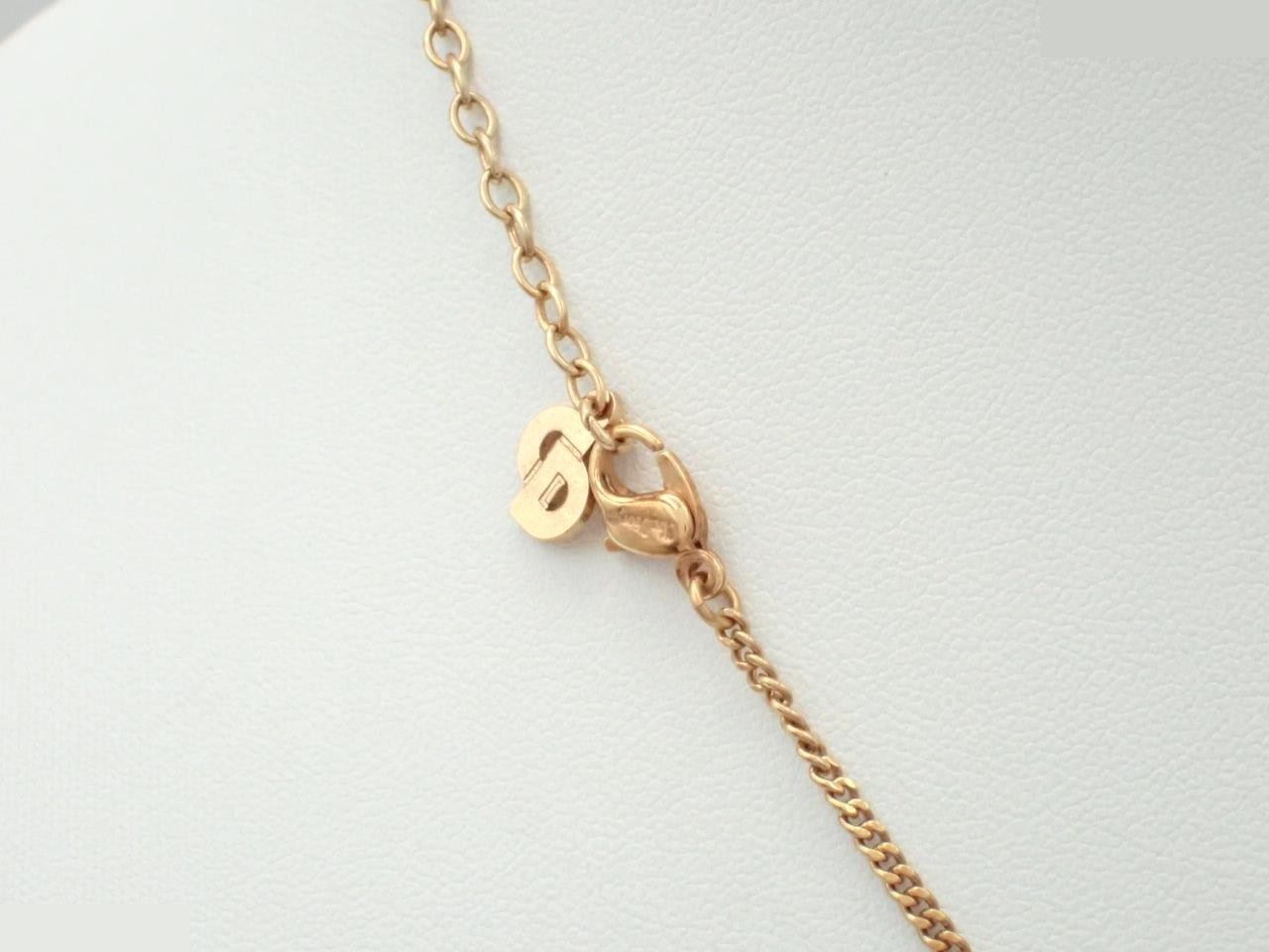 Gold necklace, chain approximately 44cm — view 2