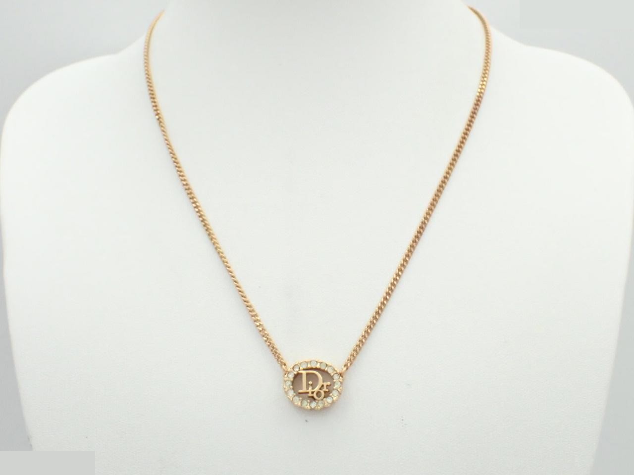 Gold necklace, chain approximately 44cm — view 3