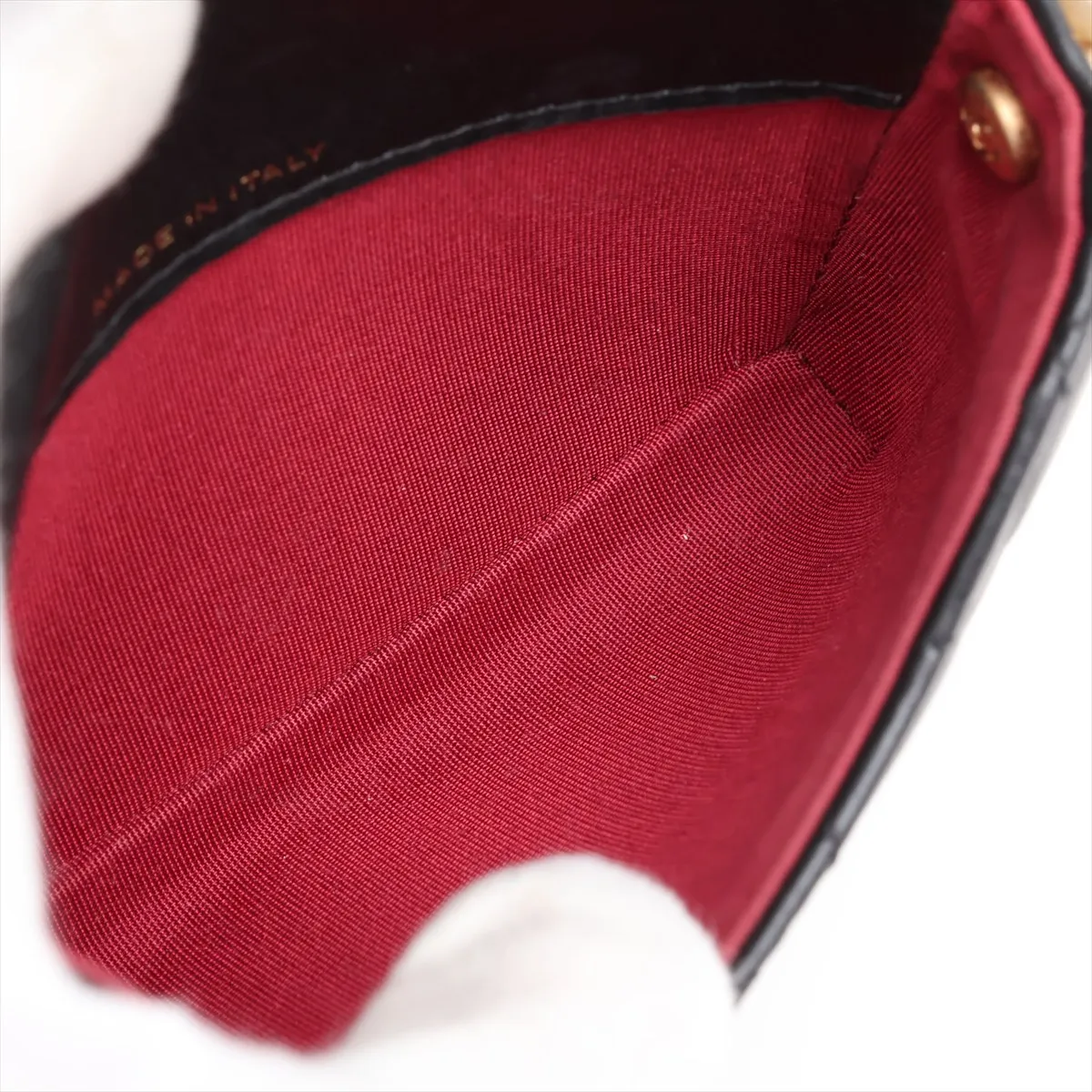 Matelassé Lambskin Shoulder Bag, Pearl Black with Gold Hardware, 31196918, Serial Number 31 — view 6