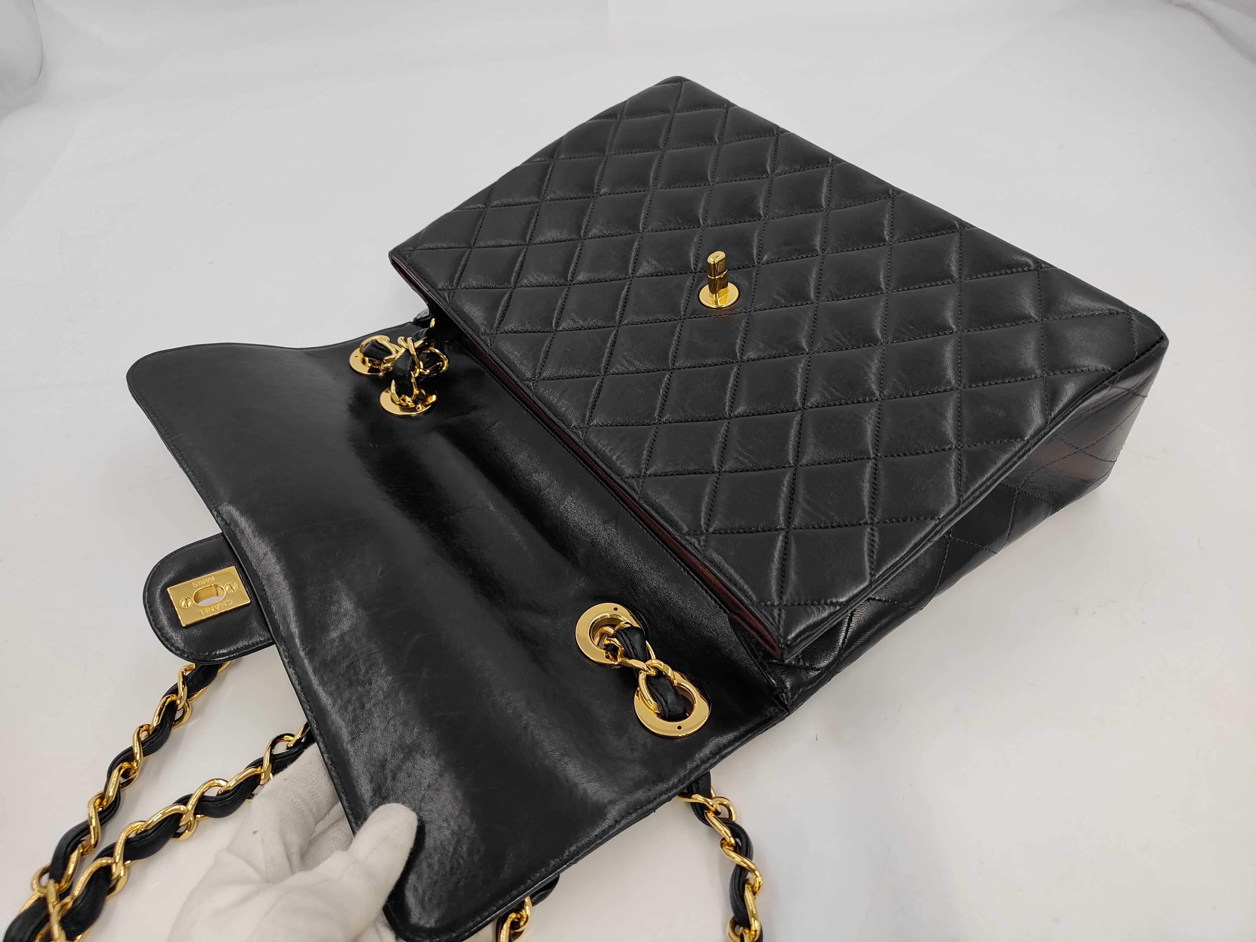 Matelassé Lambskin Shoulder Bag — view 8