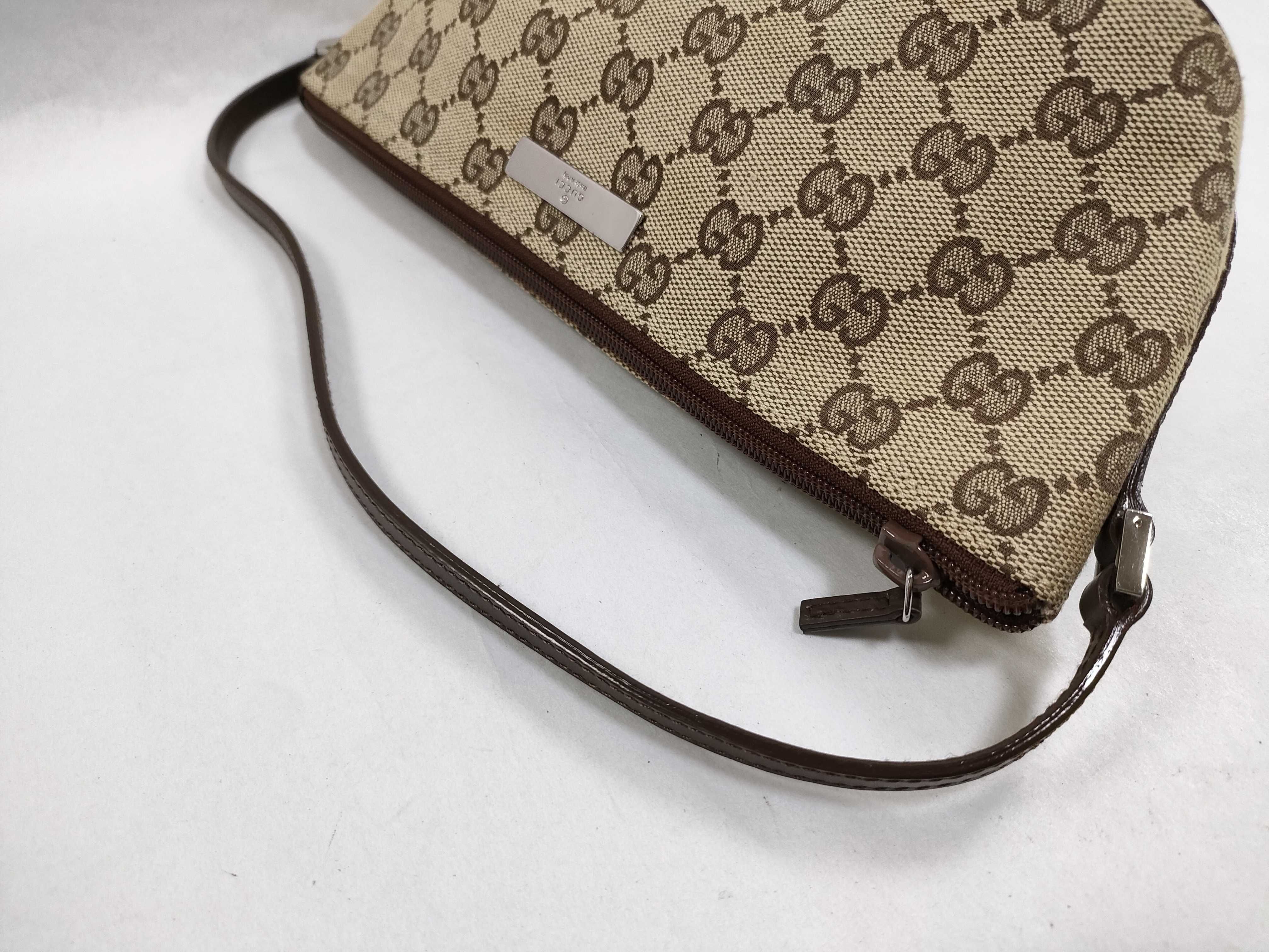 GG Canvas Accessory Pouch, Beige — view 3