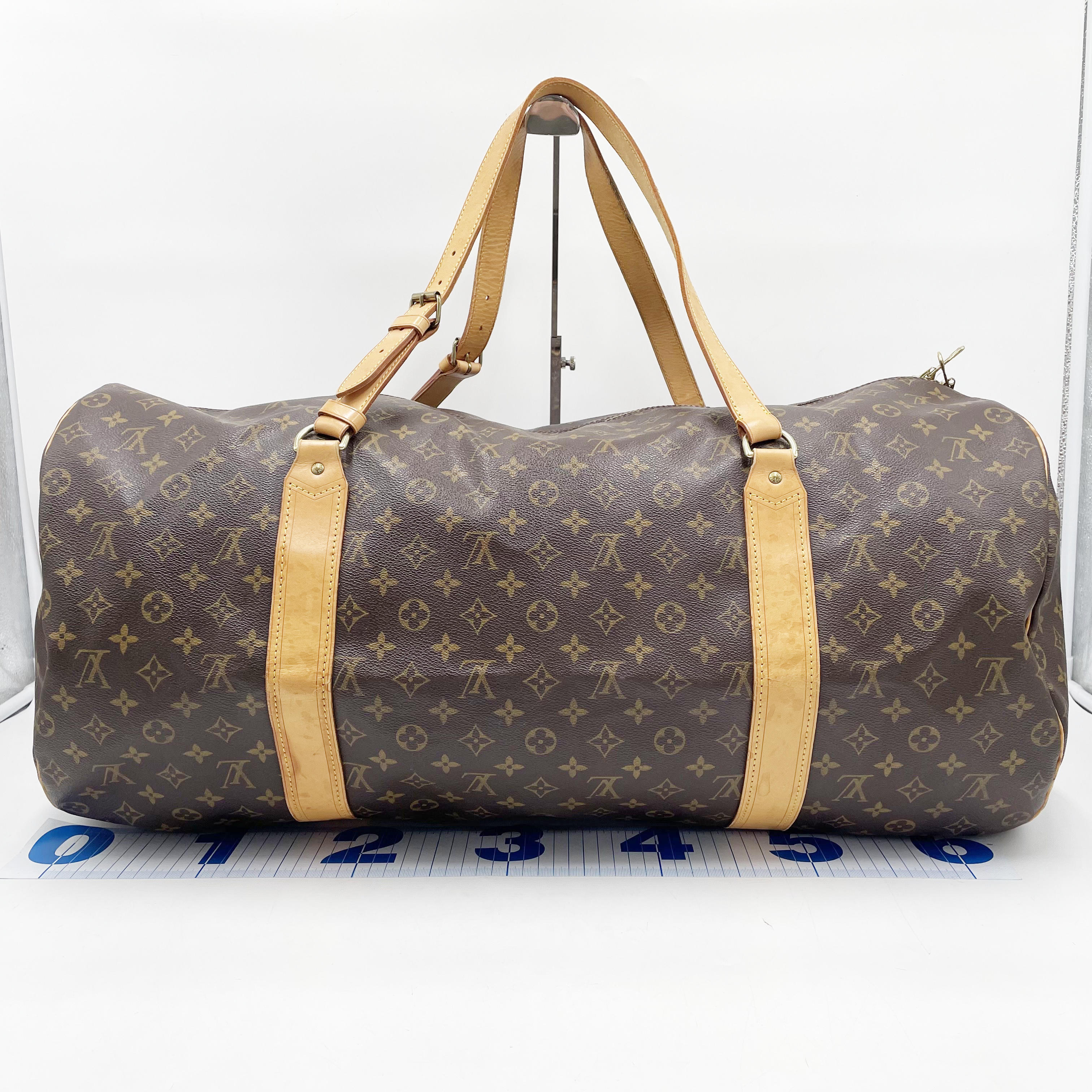 Sac Porochon M41222 Monogram 2WAY ST Name Tag Boston Bag — view 2
