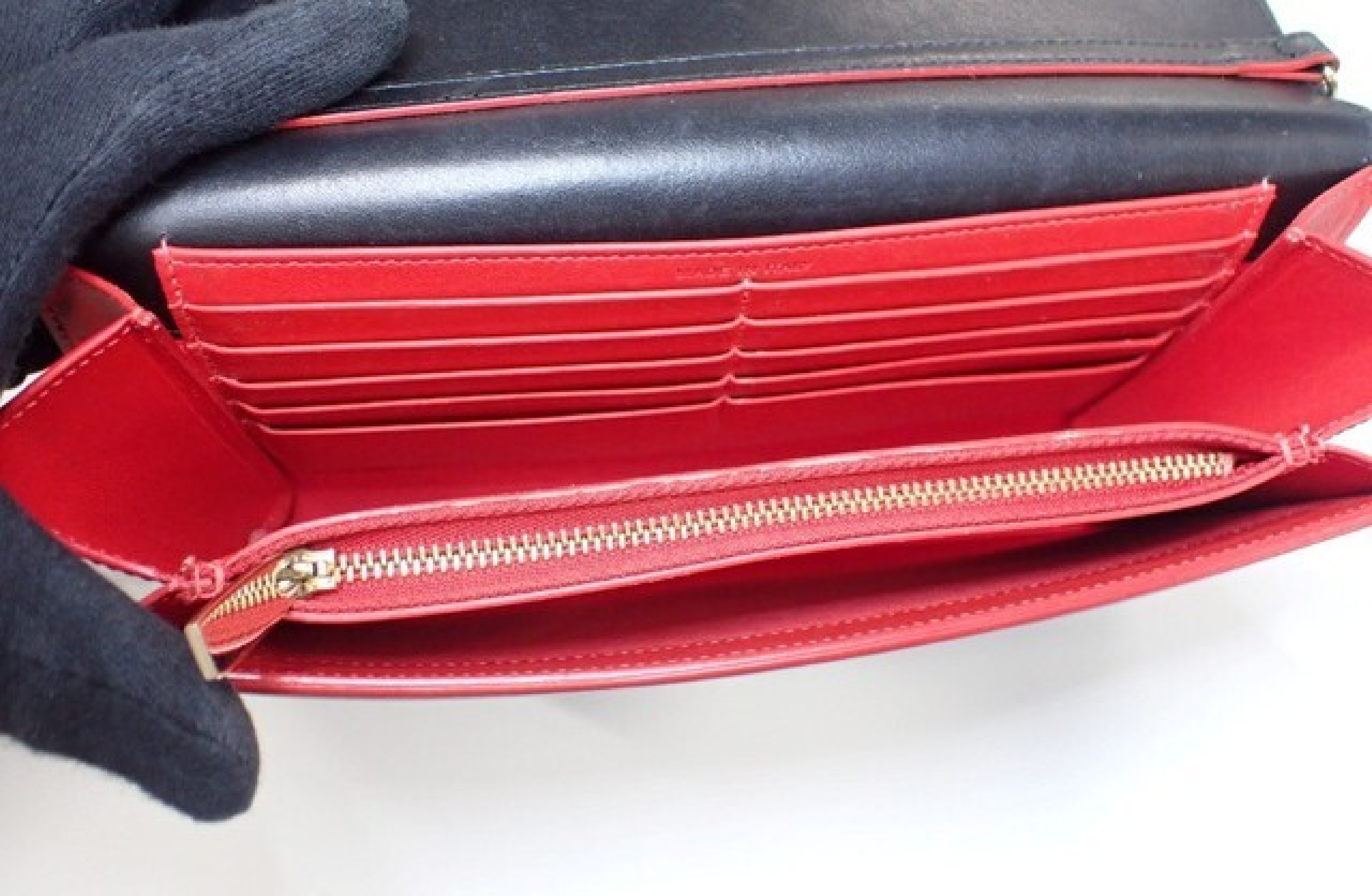 Calfskin Chain Shoulder Bag — view 7