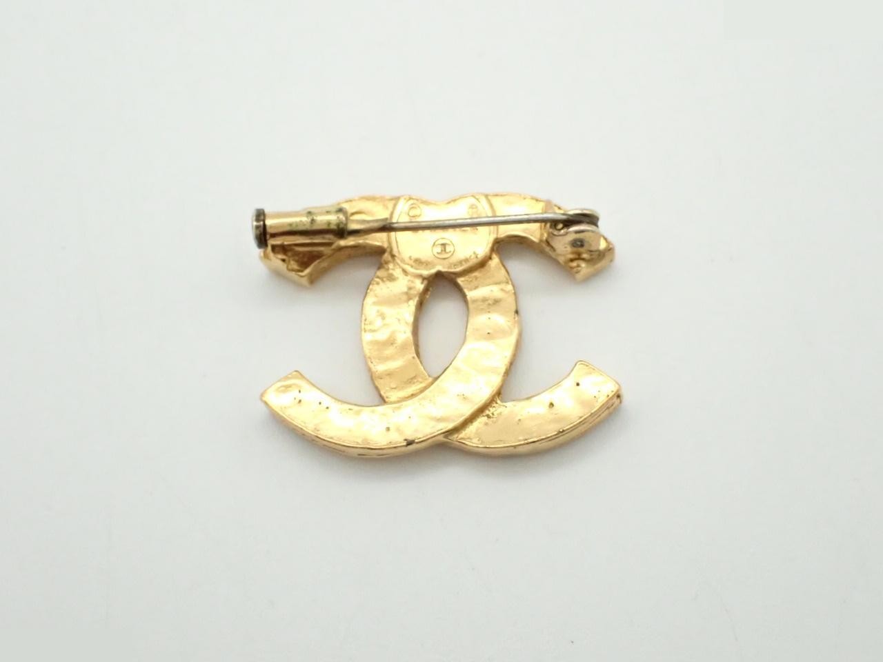 Coco Mark Rhinestone Brooch (with original packaging and box) — view 2