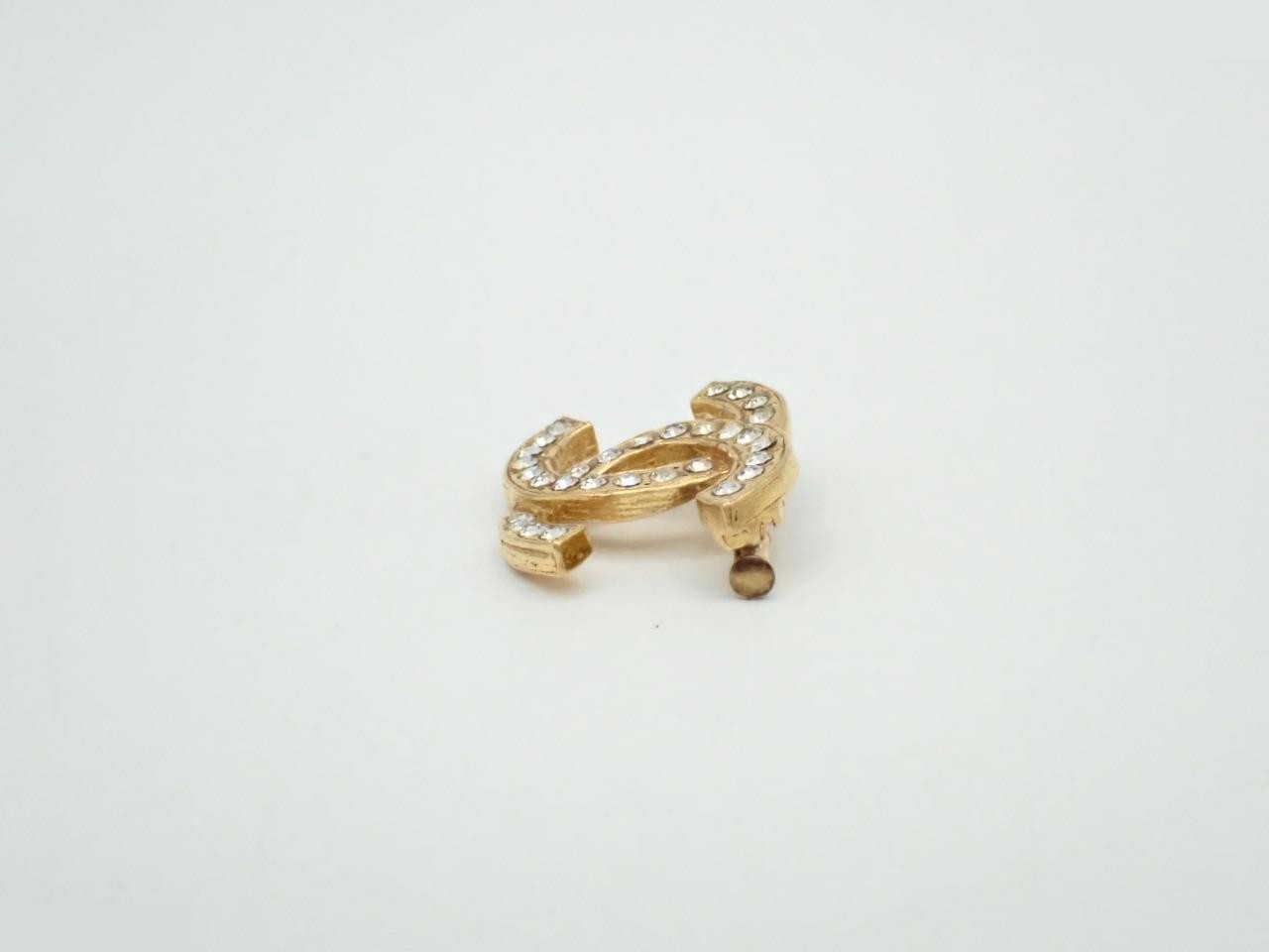 Coco Mark Rhinestone Brooch (with original packaging and box) — view 3