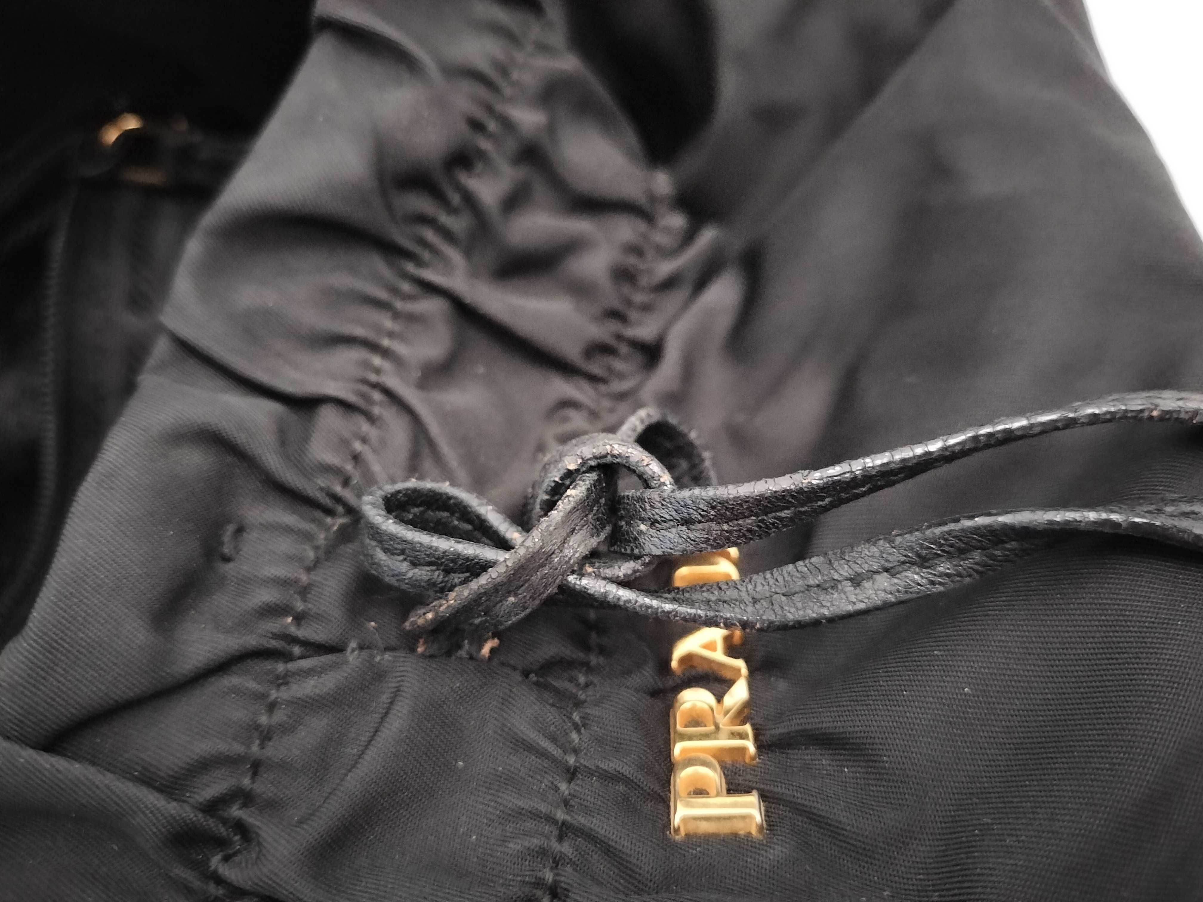 Nylon Handbag, Black — view 12