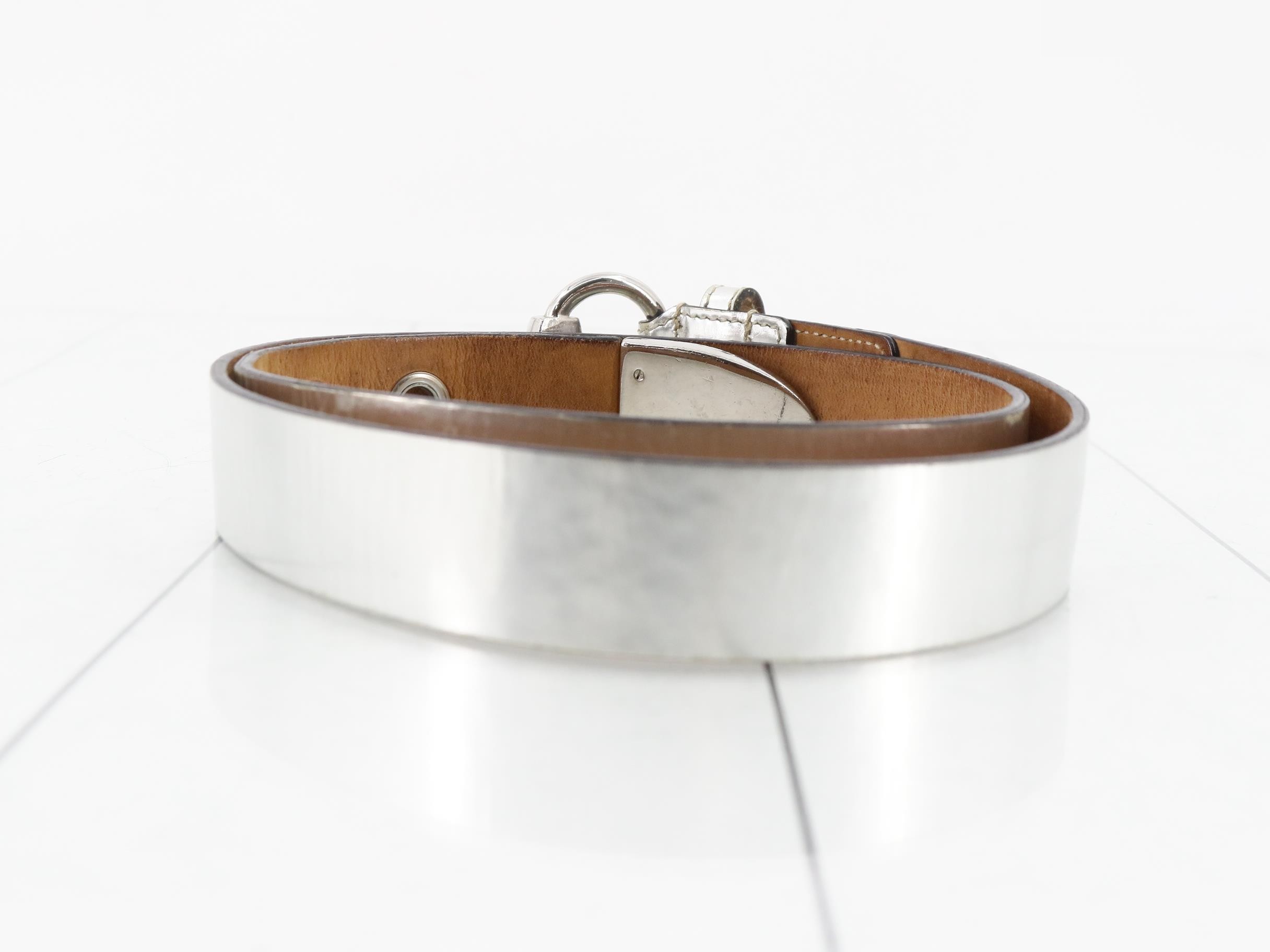 belt, silver color — view 2