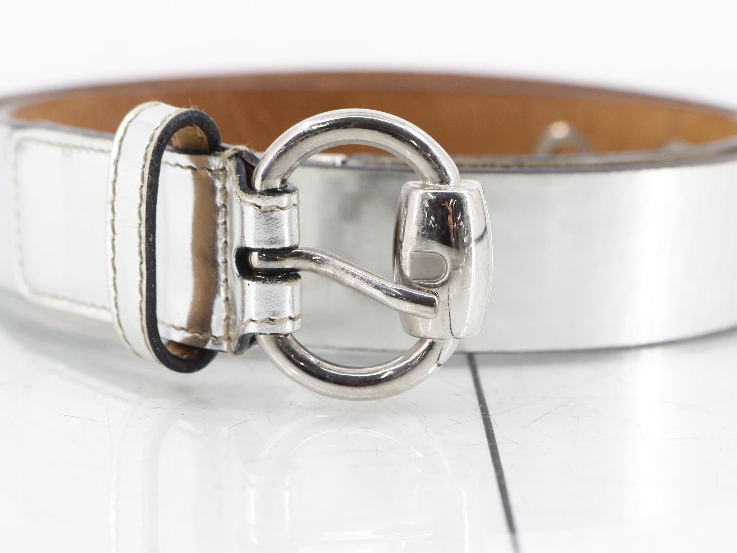 belt, silver color — view 3