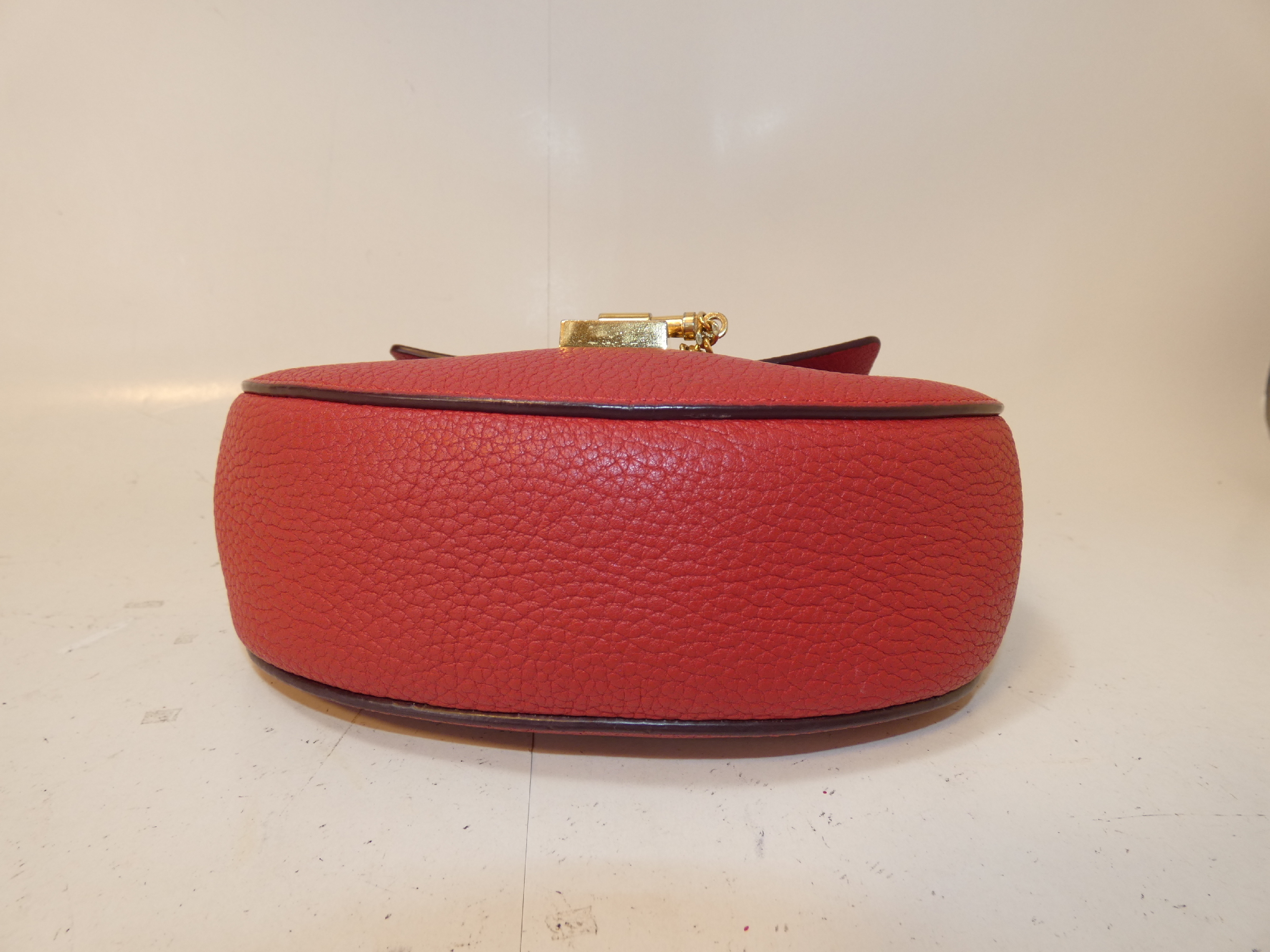 Marcie Turnlock Leather Chain Shoulder Bag — view 5