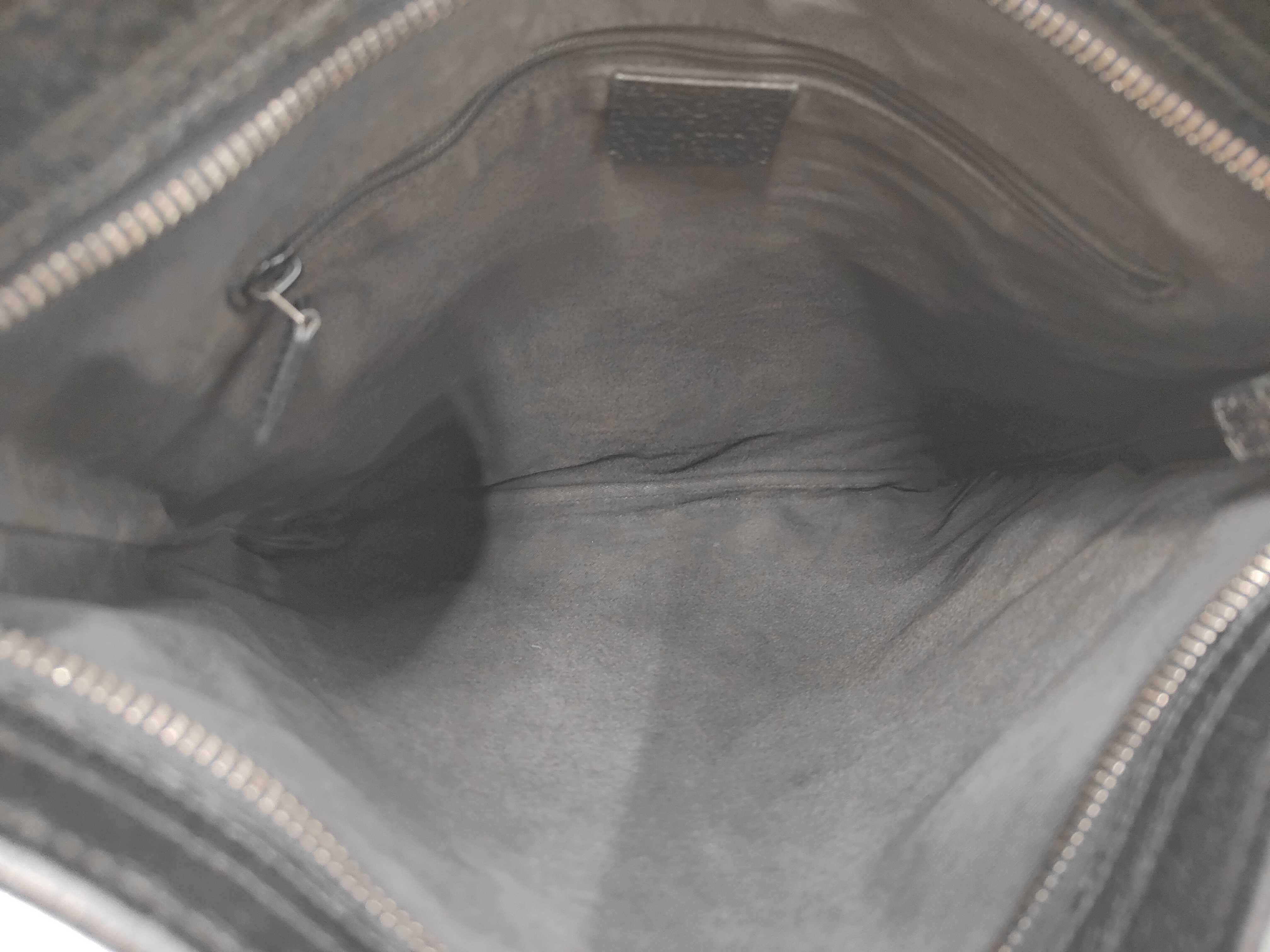 GG Canvas Black Shoulder Bag 113013 — view 9