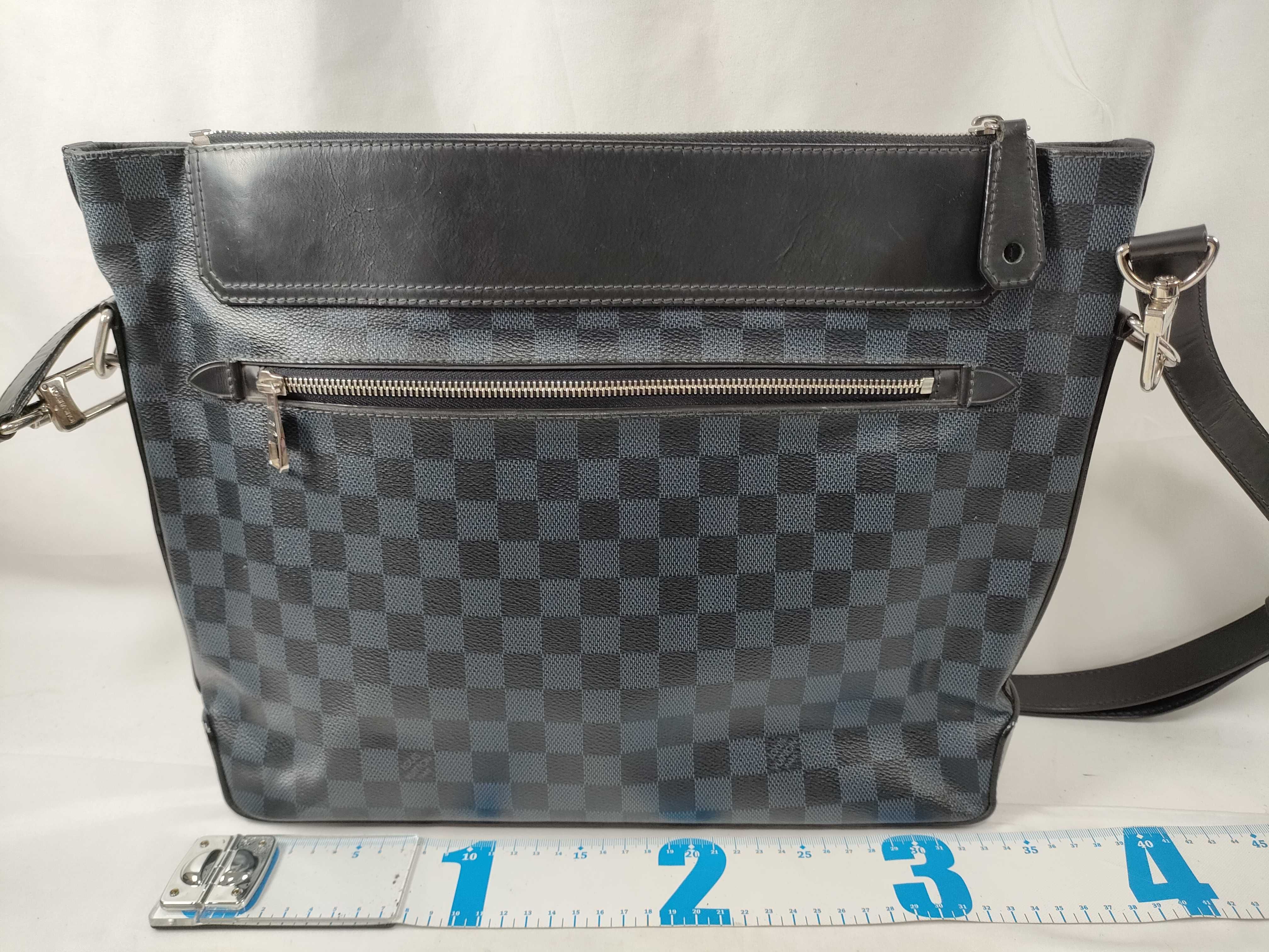 Messenger Greenwich Damier Cobalt Shoulder Bag Business Bag — view 2