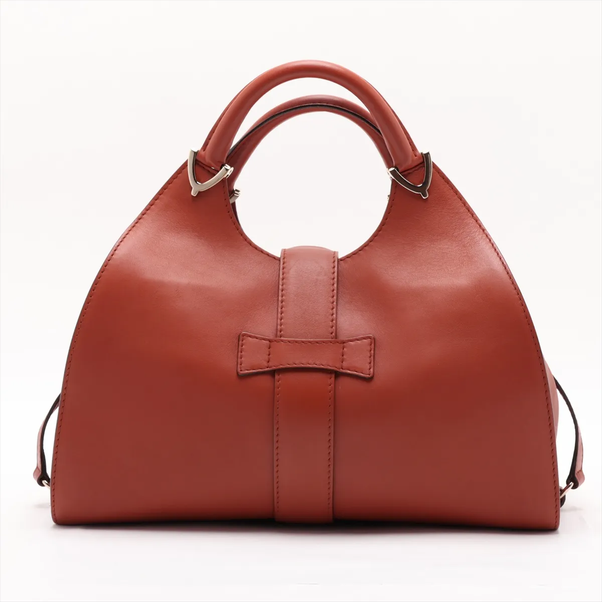 Stirrup Leather Shoulder Bag, Brown, 277514 — view 2