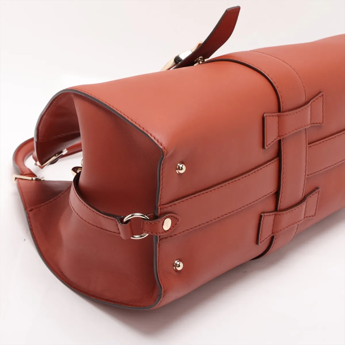 Stirrup Leather Shoulder Bag, Brown, 277514 — view 4