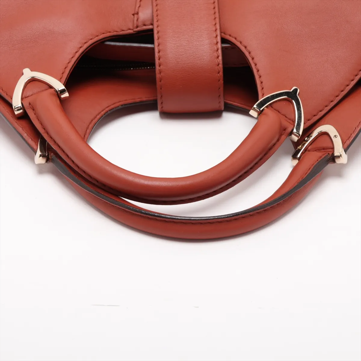 Stirrup Leather Shoulder Bag, Brown, 277514 — view 5