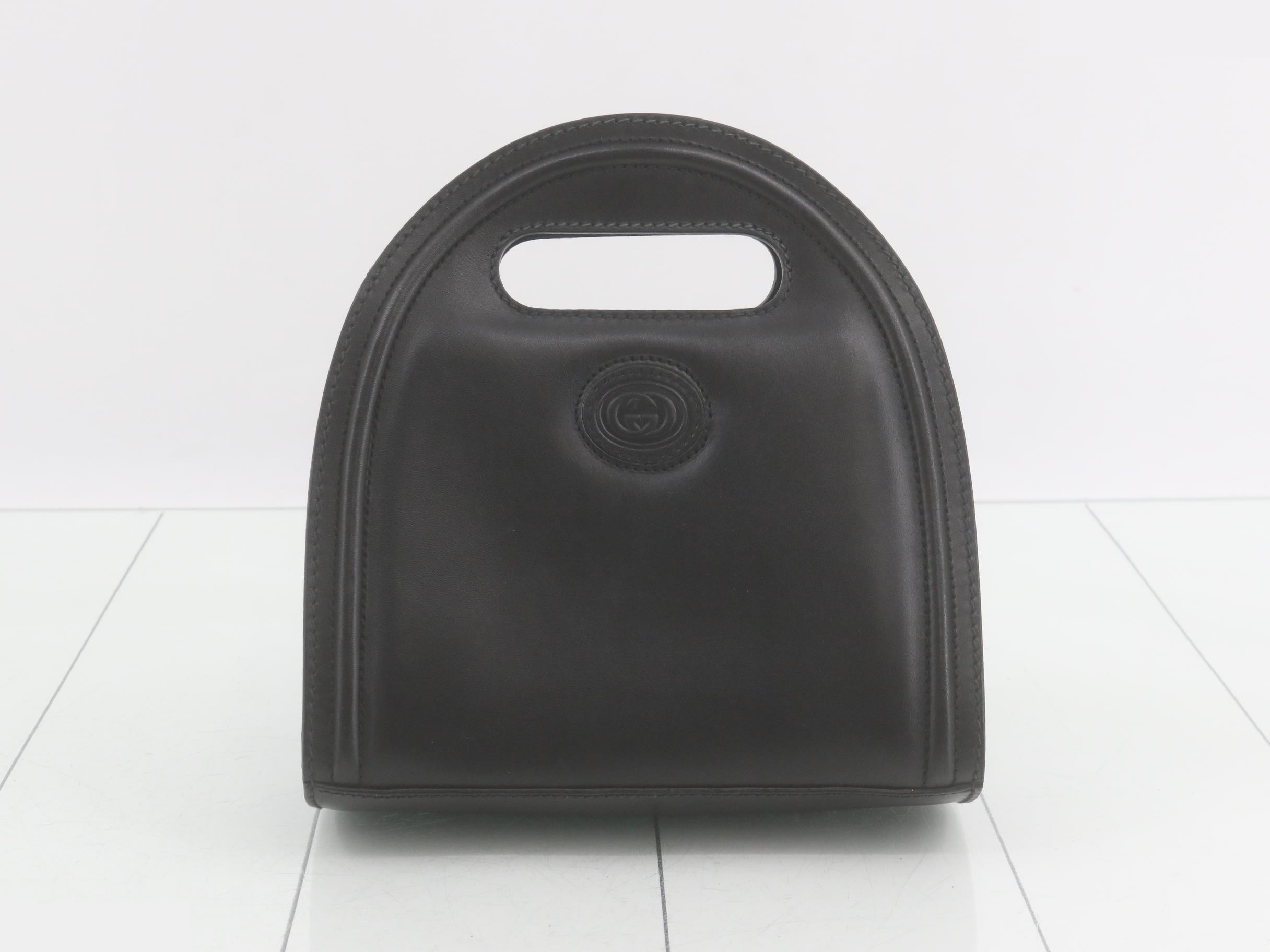 Interlocking 2-way Leather Handbag