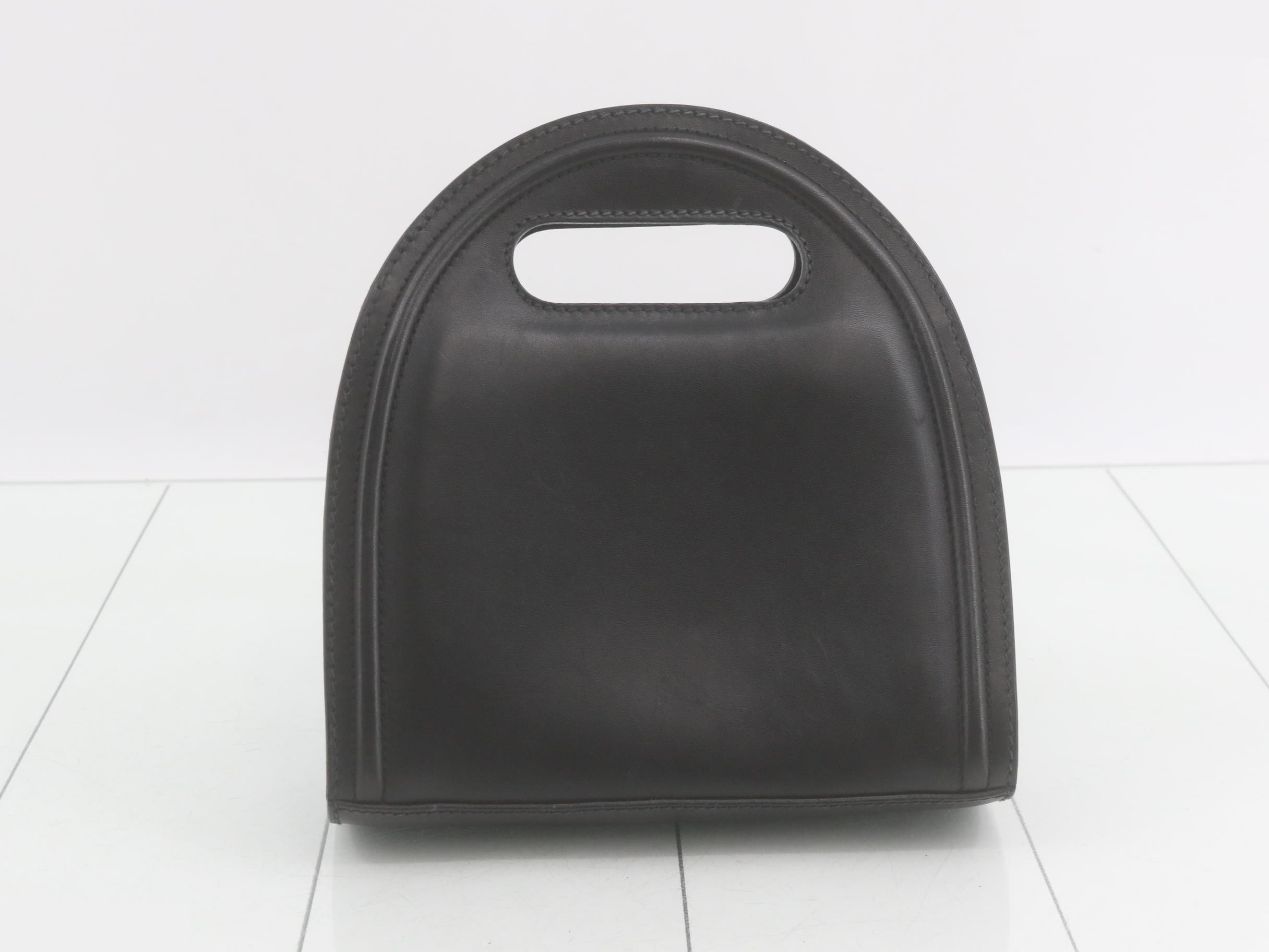Interlocking 2-way Leather Handbag — view 2