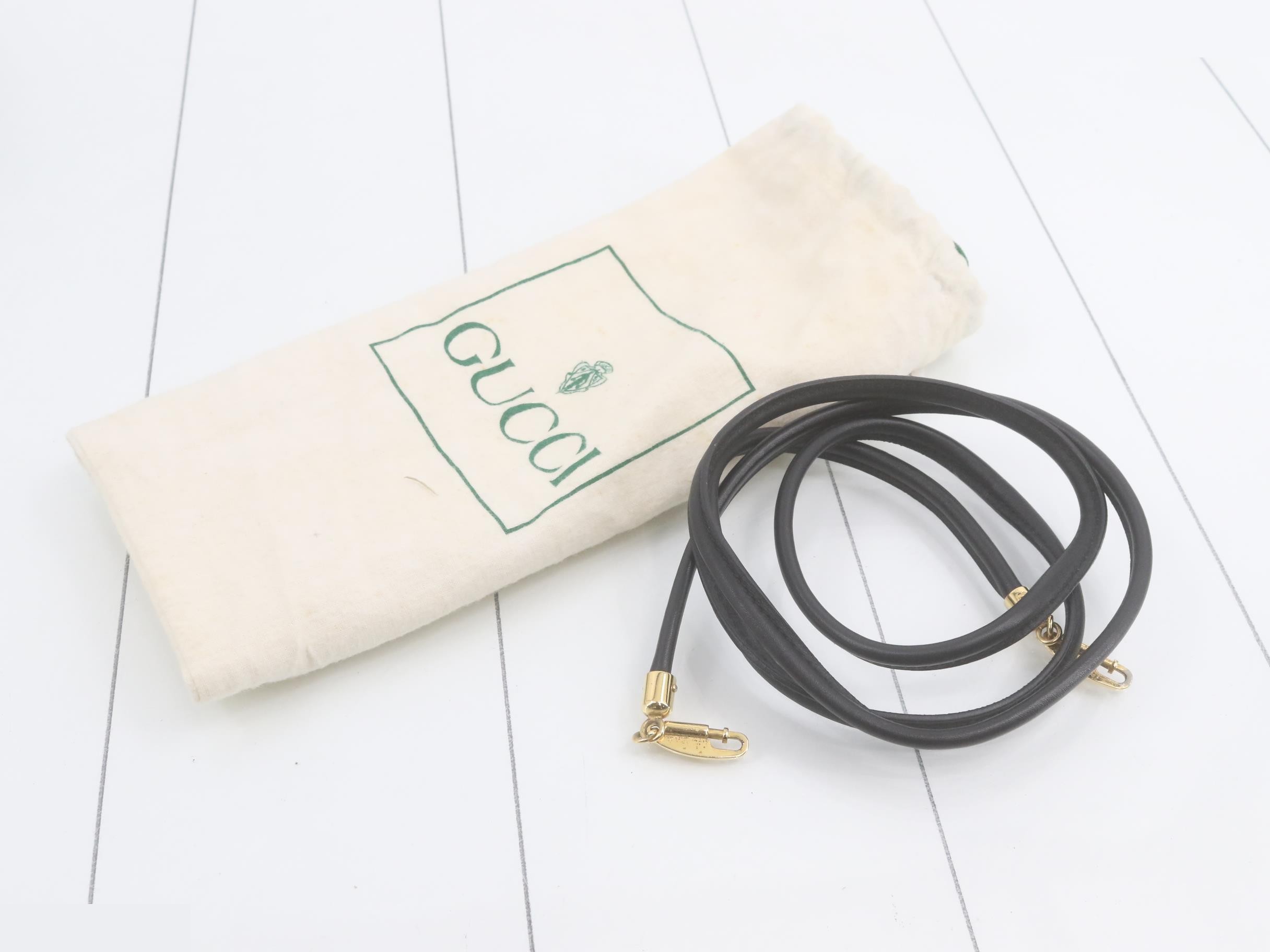 Interlocking 2-way Leather Handbag — view 7